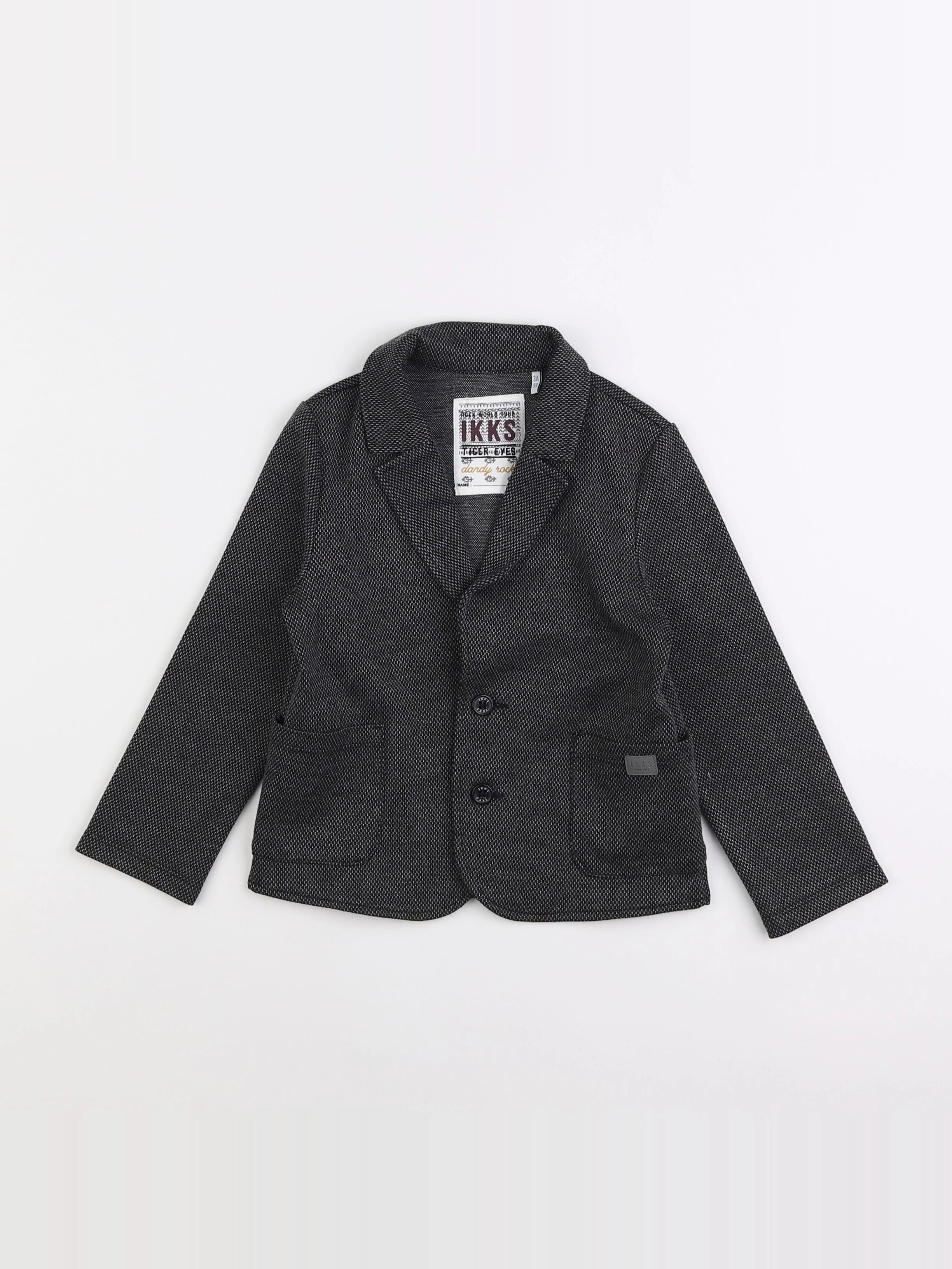 IKKS - veste noir - 3 ans