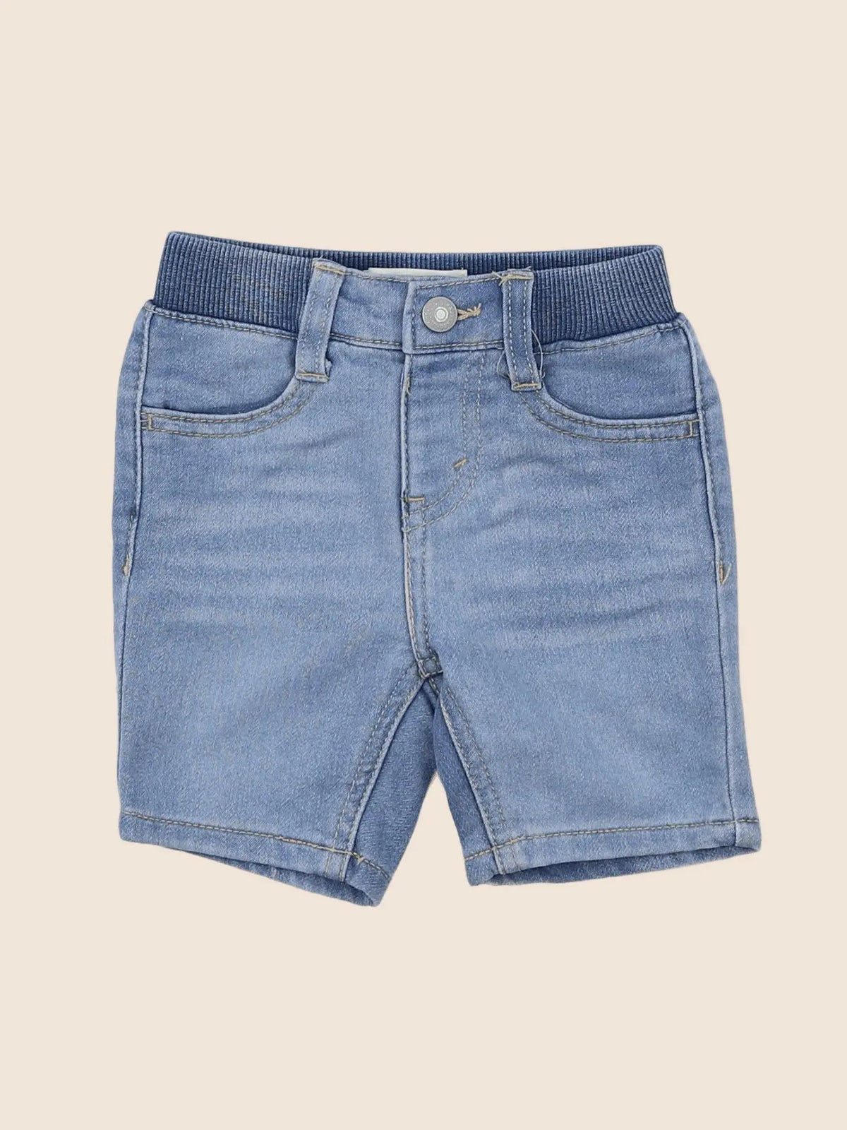 Levi's - short bleu - 12 mois