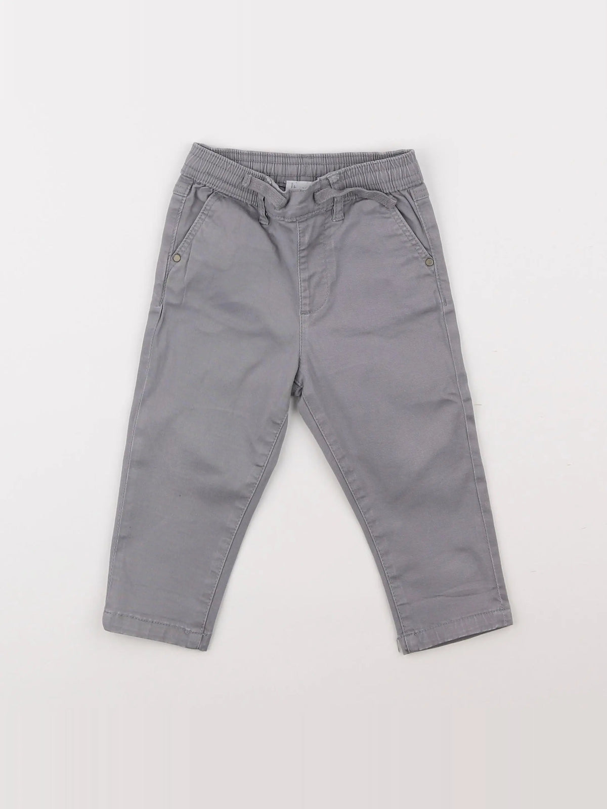 Mango - pantalon gris - 12/18 mois