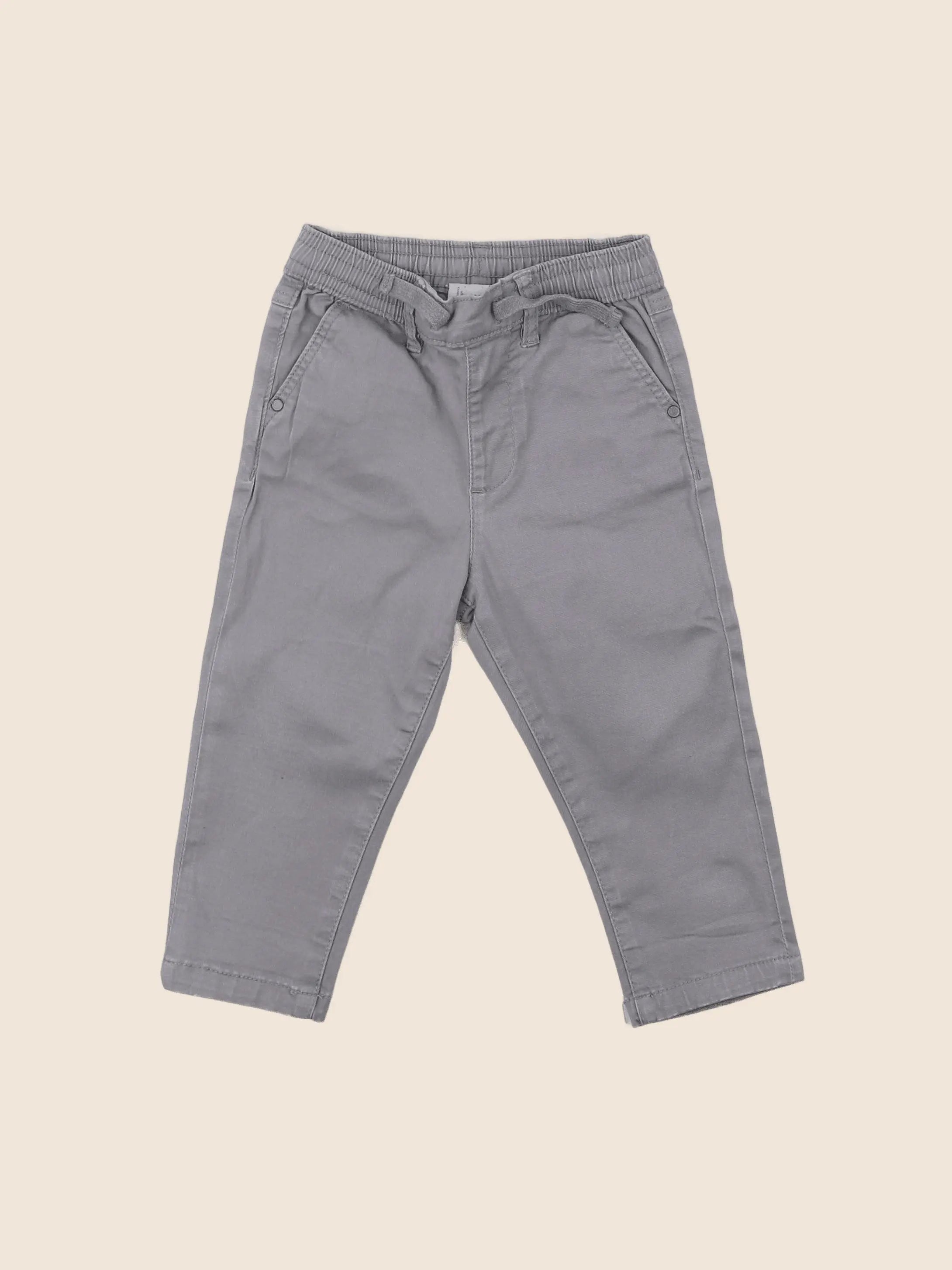 Mango - pantalon gris - 12/18 mois