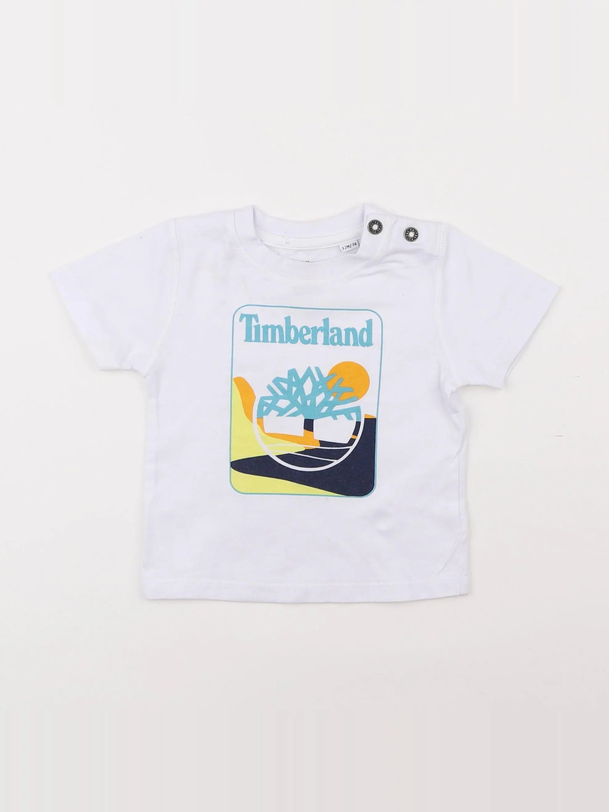 Timberland - tee-shirt blanc - 12 mois