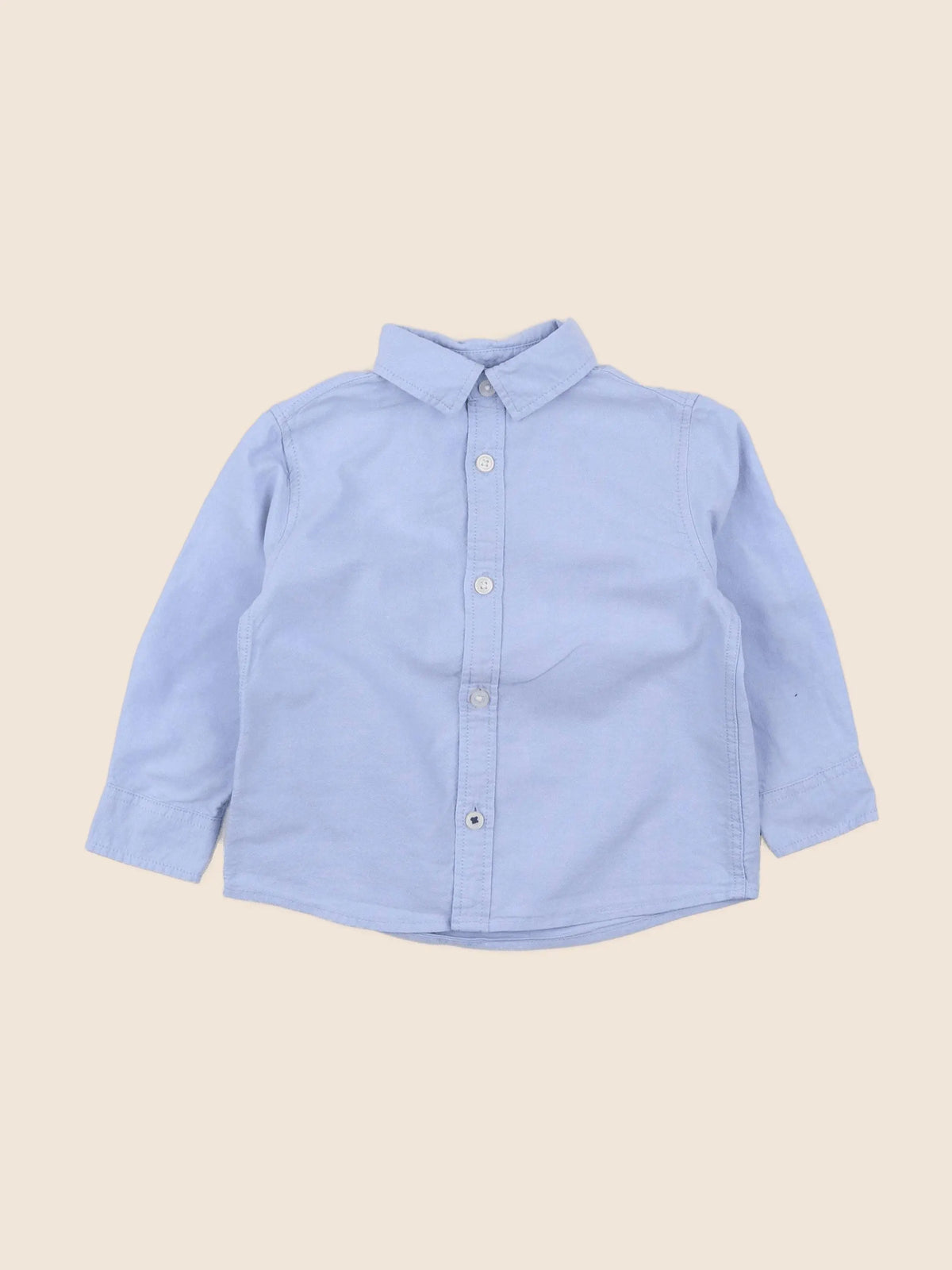 Mango - chemise bleu - 12/18 mois