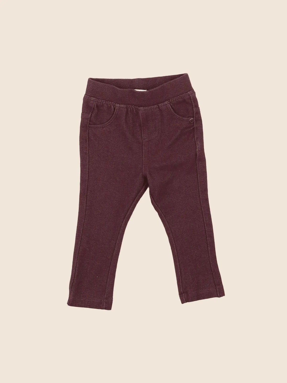 Vertbaudet - legging violet - 3 mois