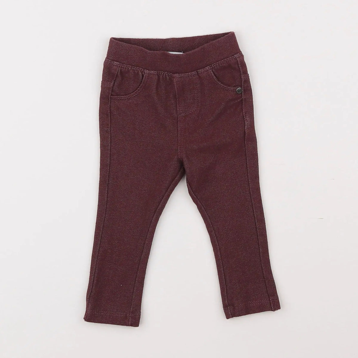 Vertbaudet - legging violet - 3 mois