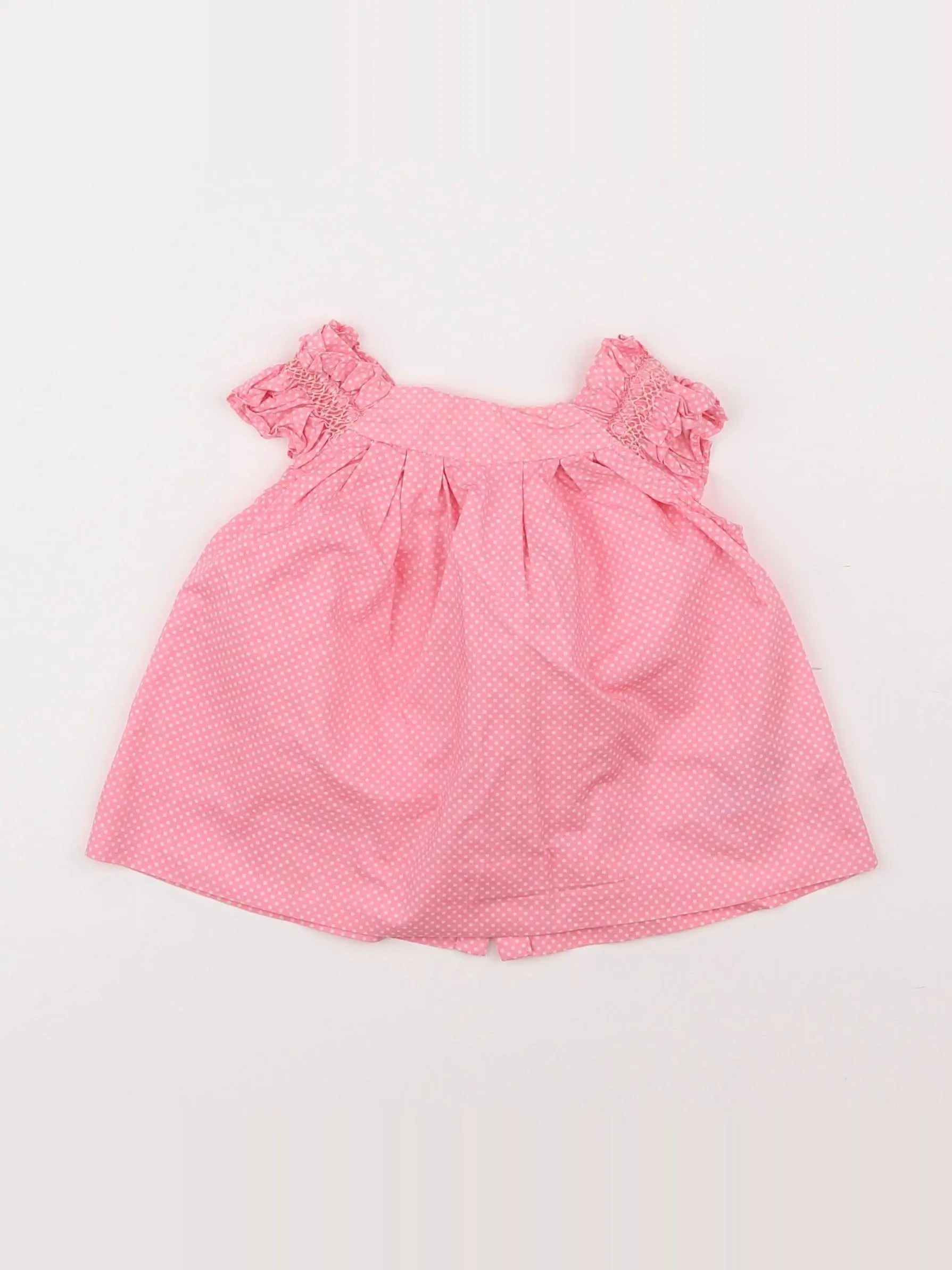 Jacadi - robe rose - 6 mois