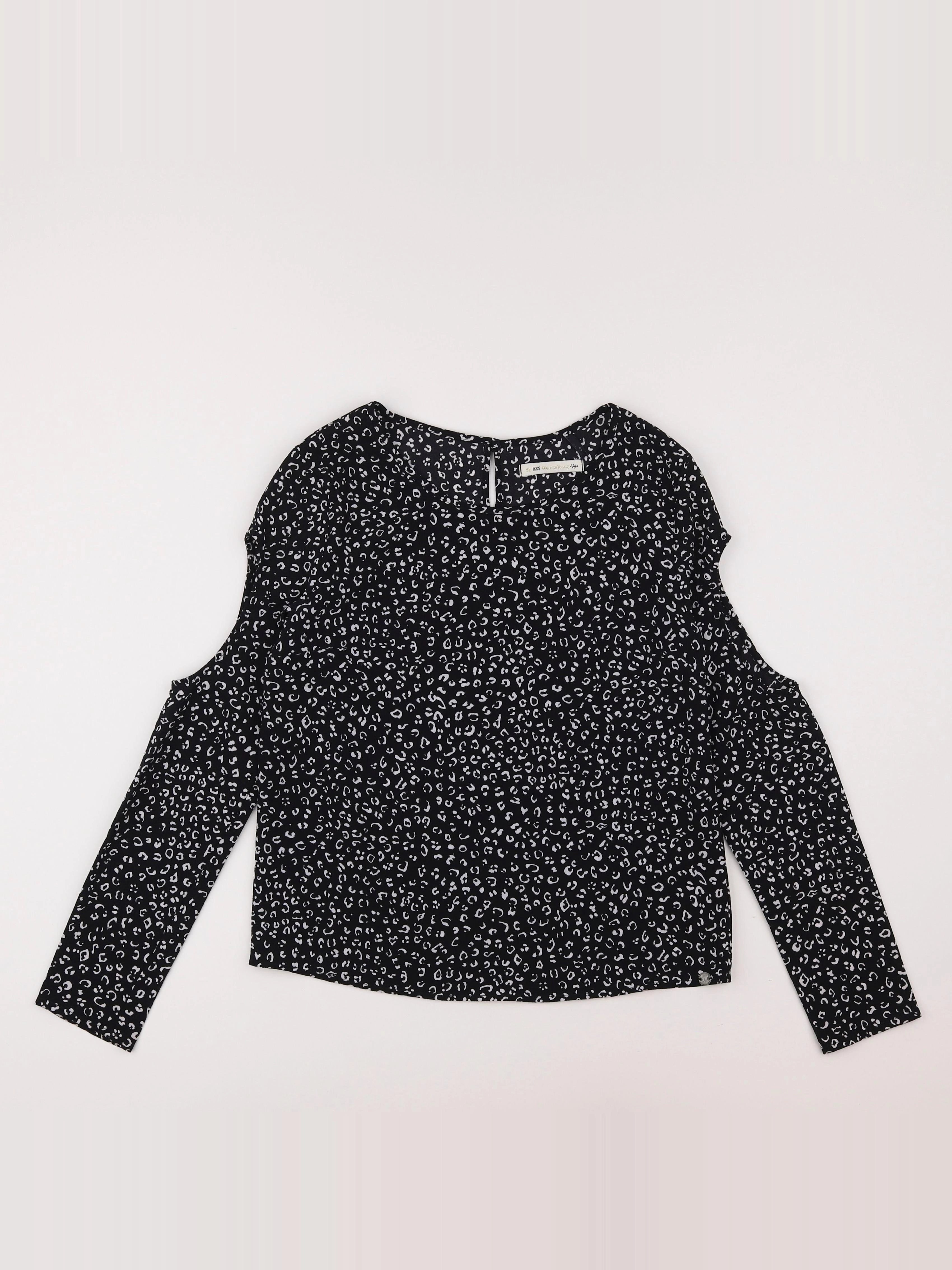 IKKS - blouse noir - 14 ans