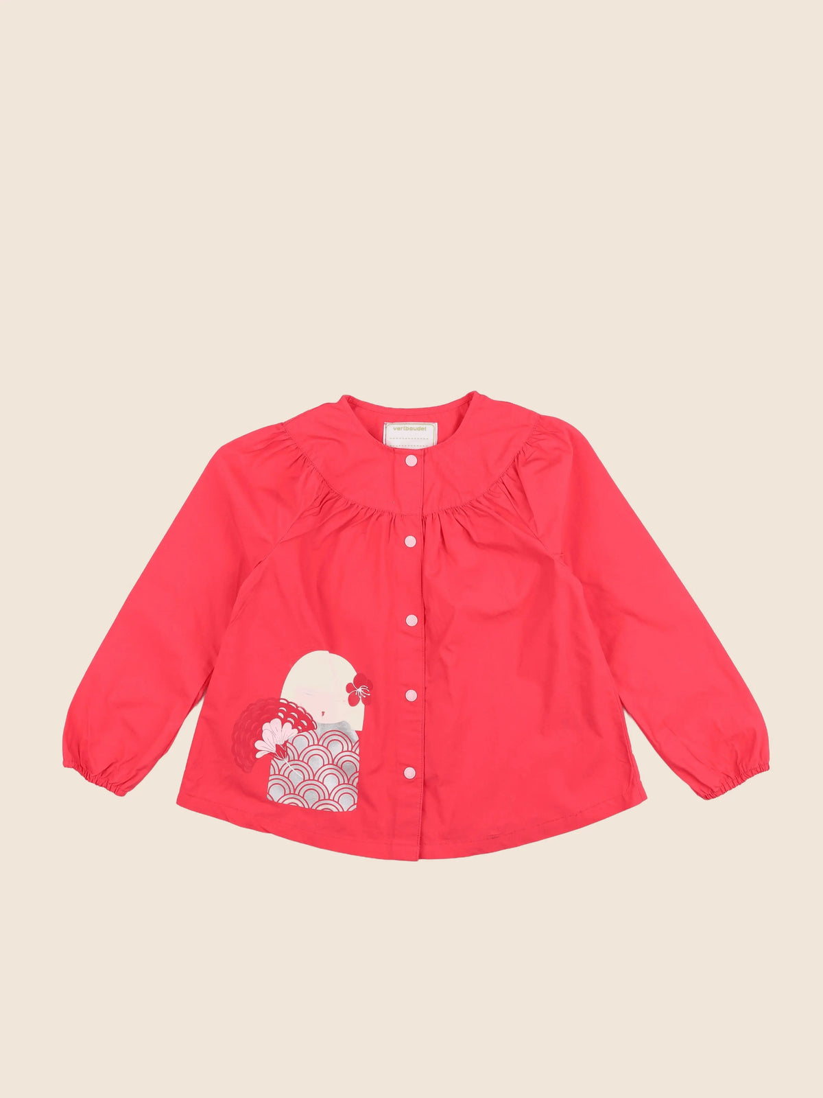 Vertbaudet - blouse rose - 8 ans