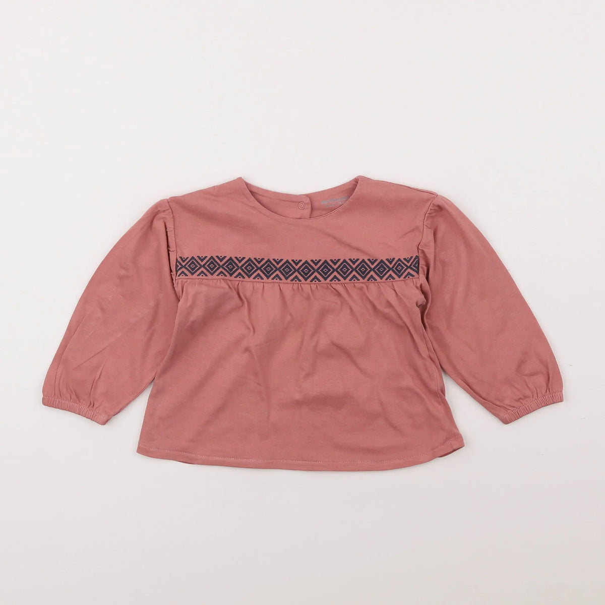 Vertbaudet - tee-shirt rose - 18 mois