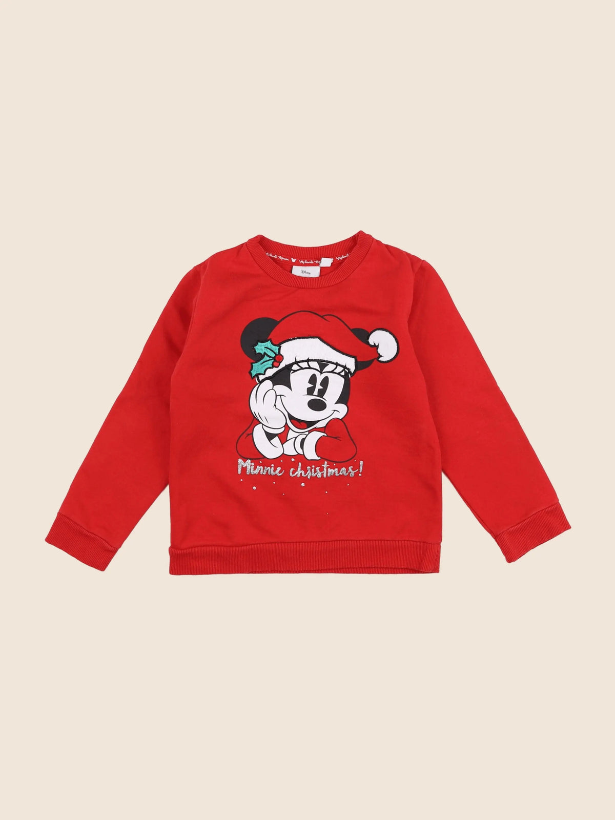 Vertbaudet - sweat rouge - 6 mois