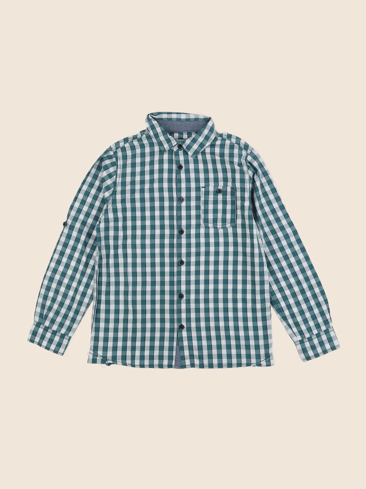 Okaidi - chemise vert - 10 ans