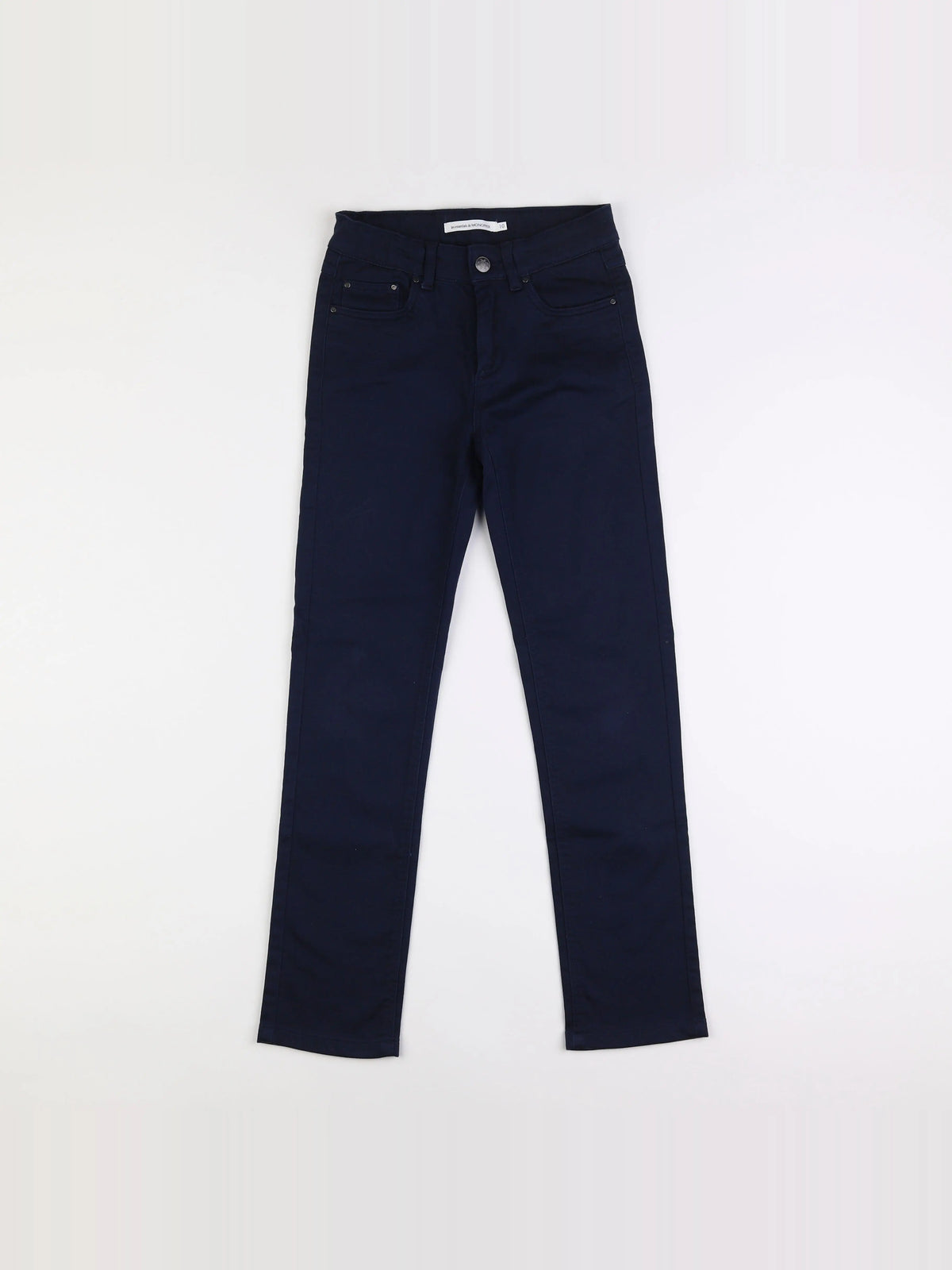 Monoprix - pantalon bleu - 10 ans