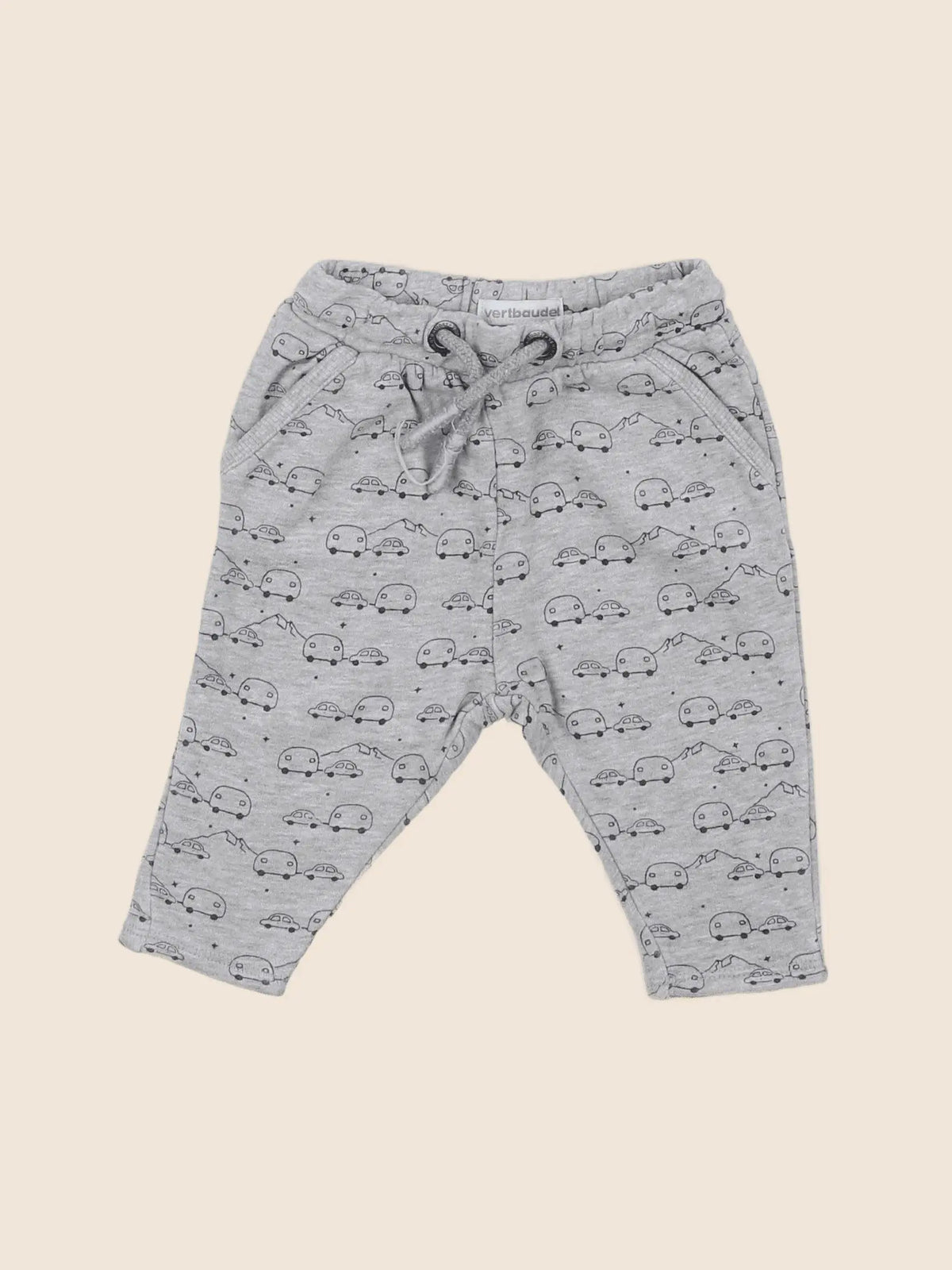 Vertbaudet - jogging gris - 3 mois