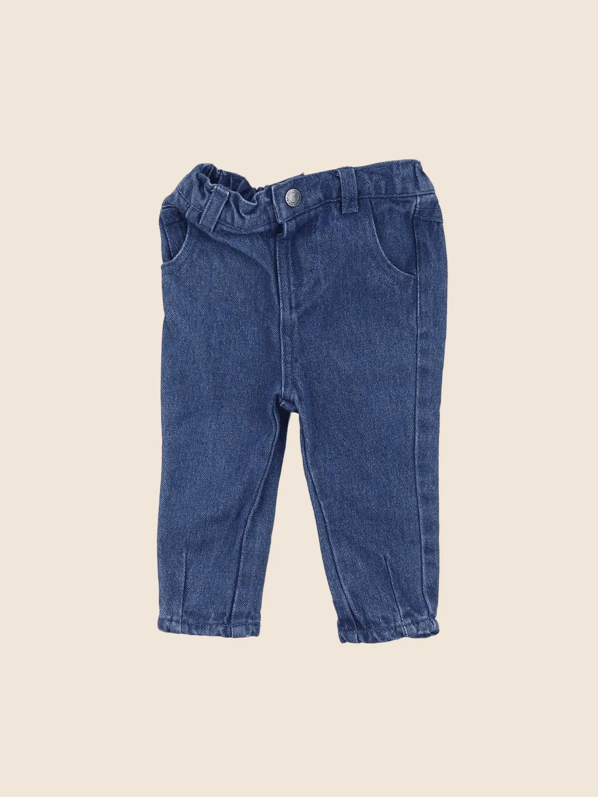 Vertbaudet - jean bleu - 6 mois