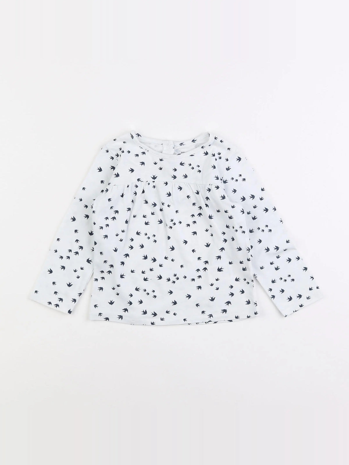 Vertbaudet - tee-shirt blanc - 2 ans