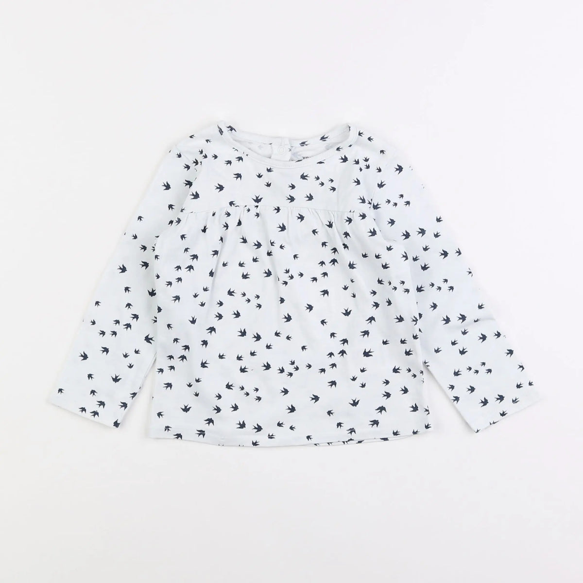 Vertbaudet - tee-shirt blanc - 2 ans