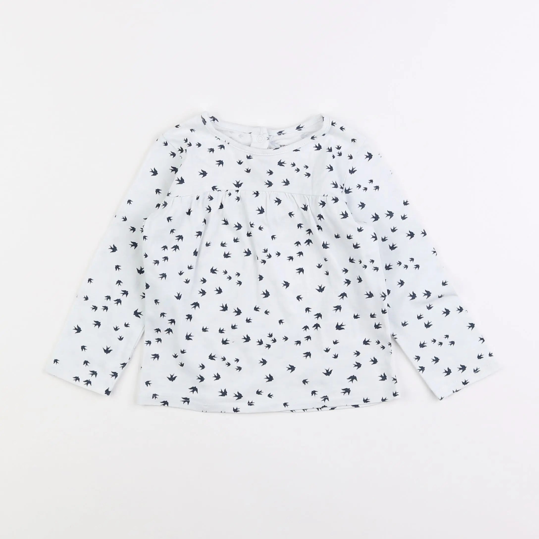 Vertbaudet - tee-shirt blanc - 2 ans