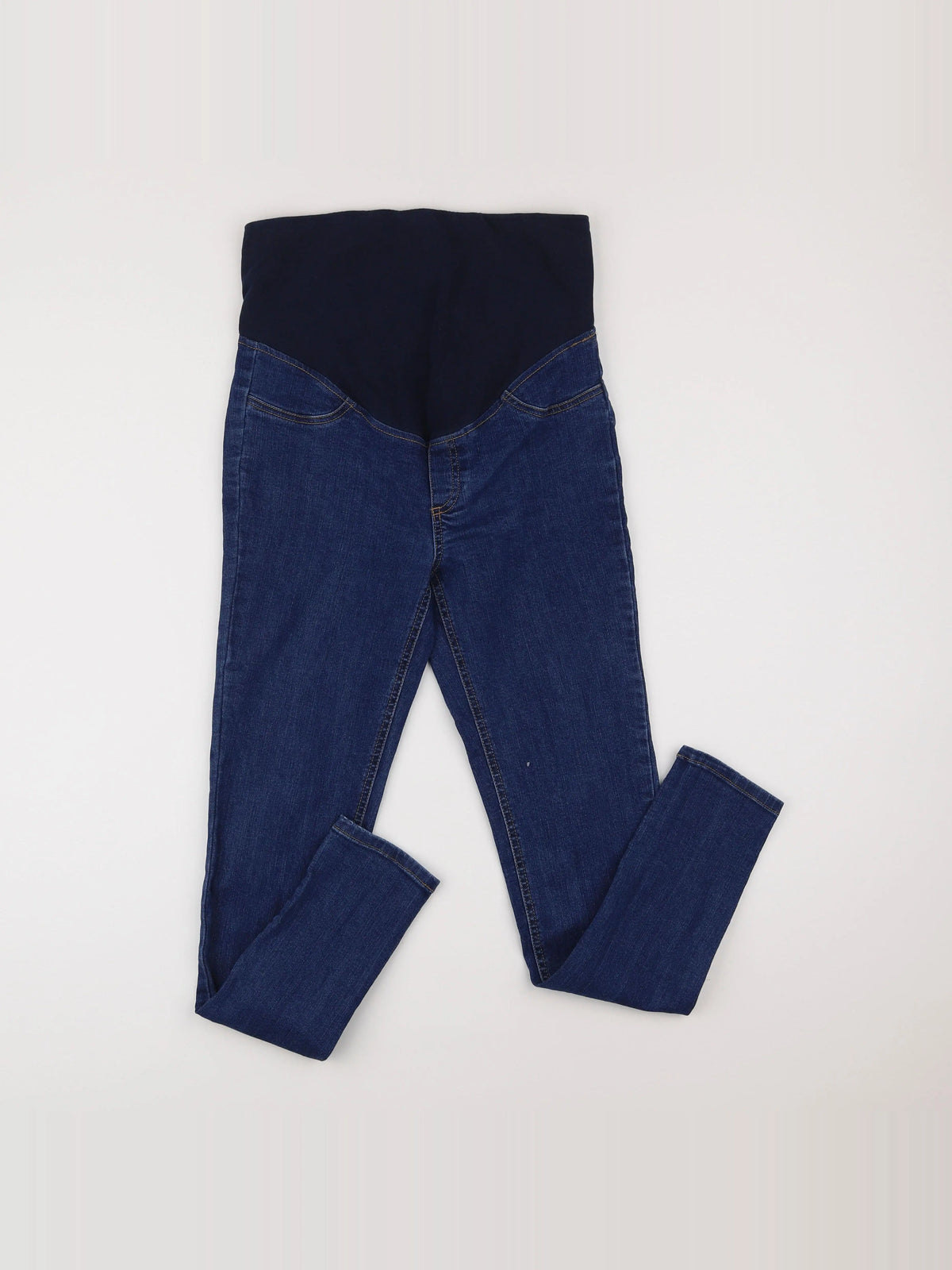 Vertbaudet - jean grossesse bleu - 38