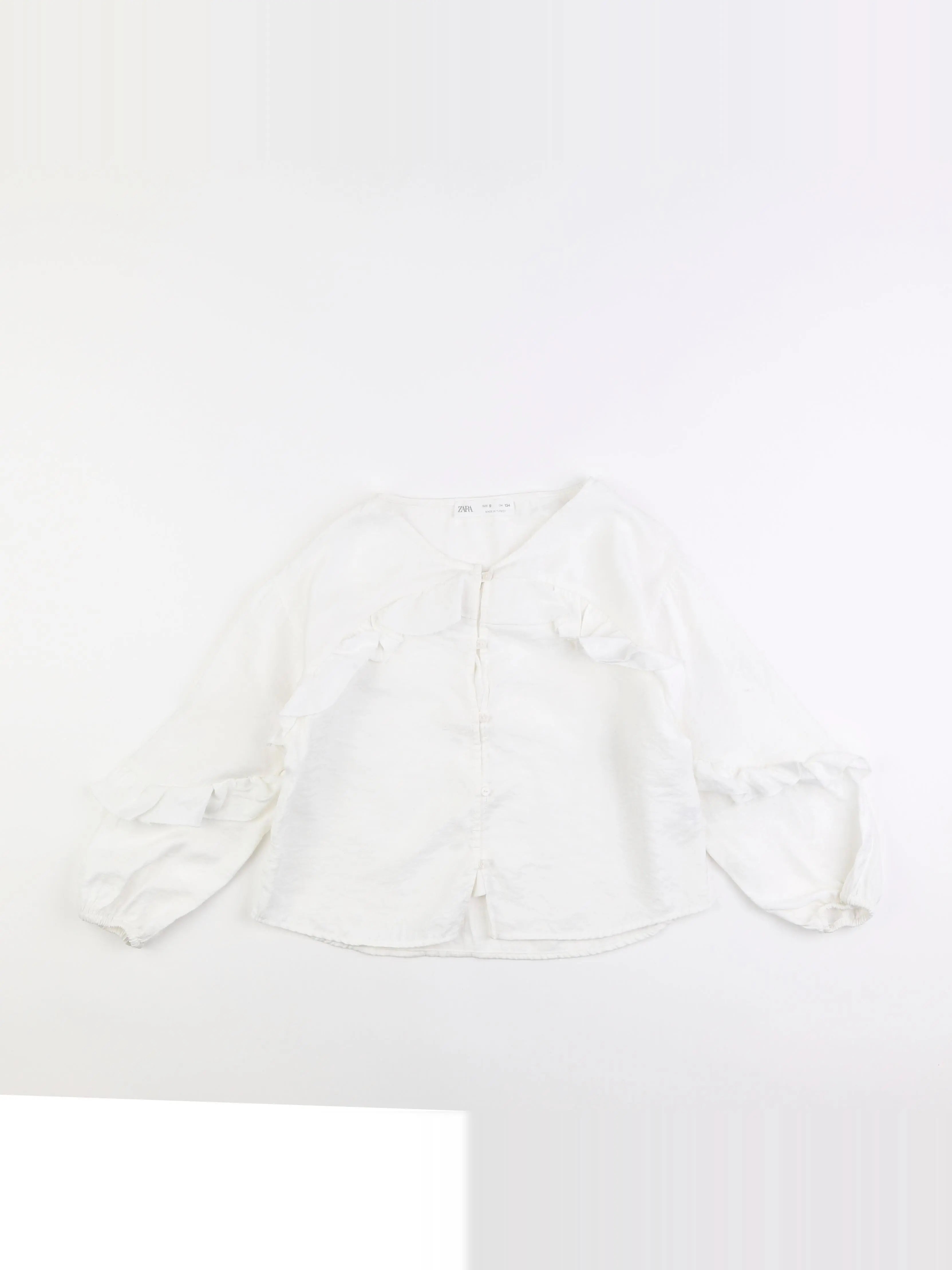 Zara - blouse blanc - 9 ans