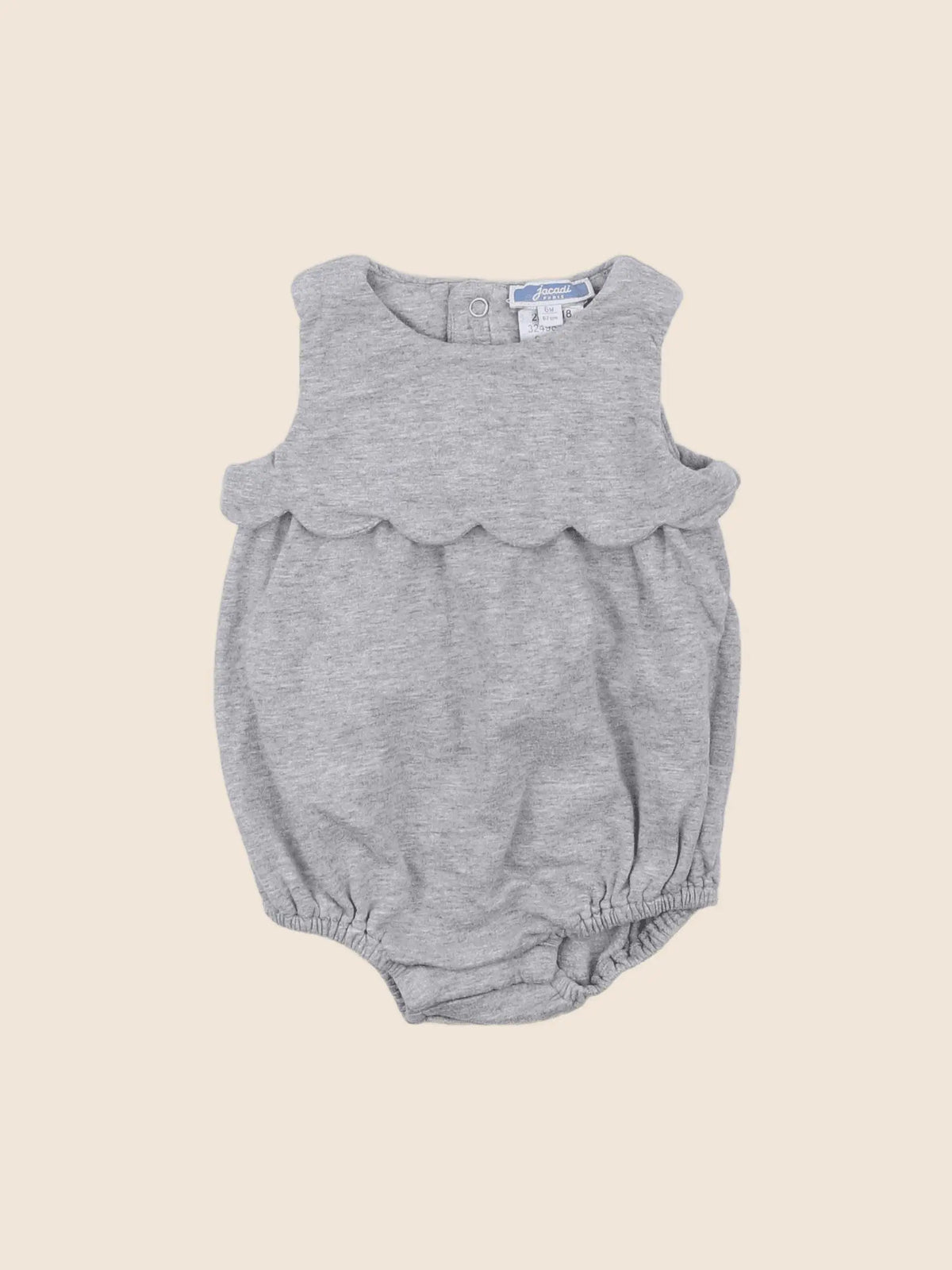 Jacadi - combinaison gris - 6 mois