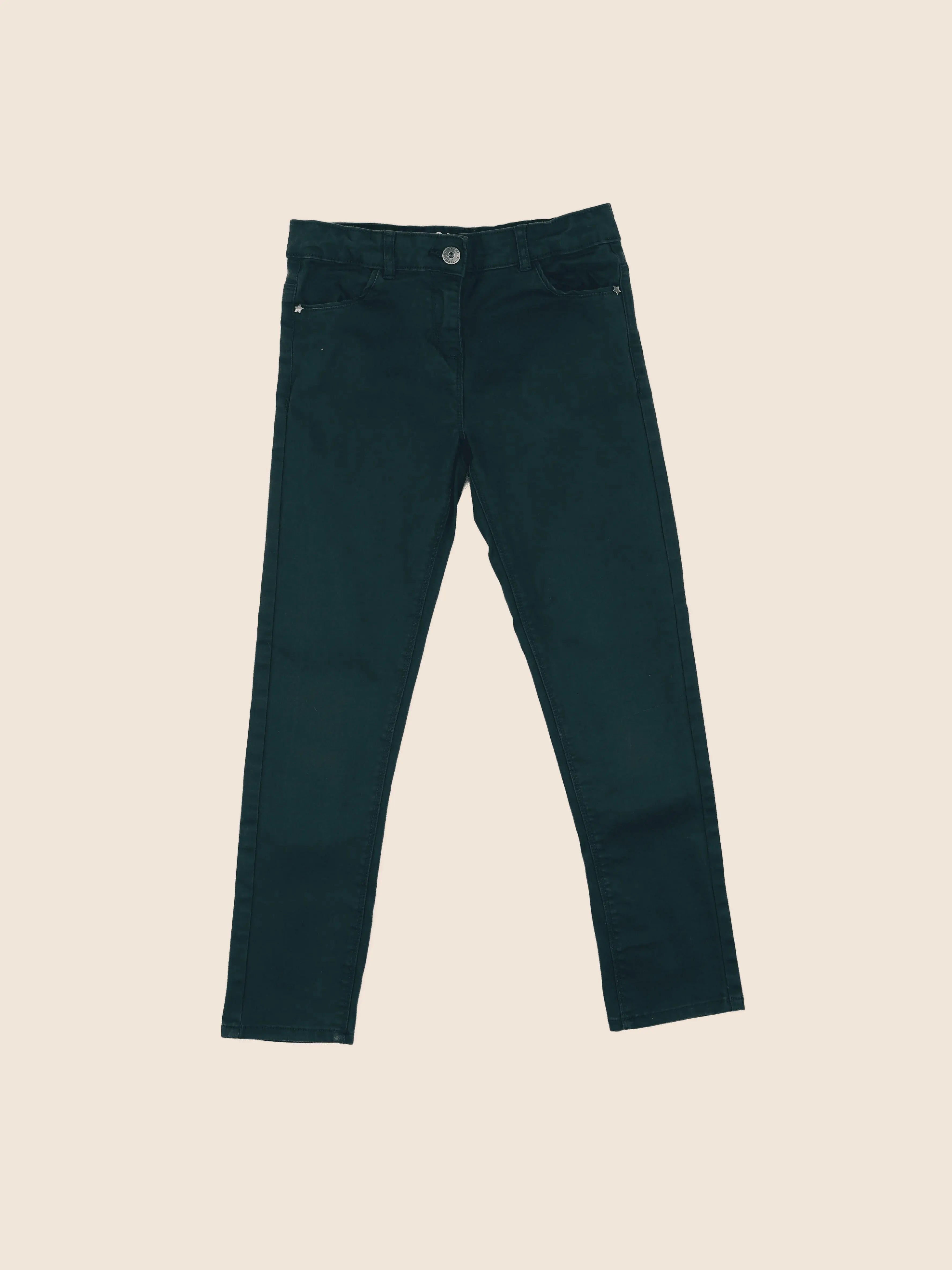Vertbaudet - jean vert - 9 ans