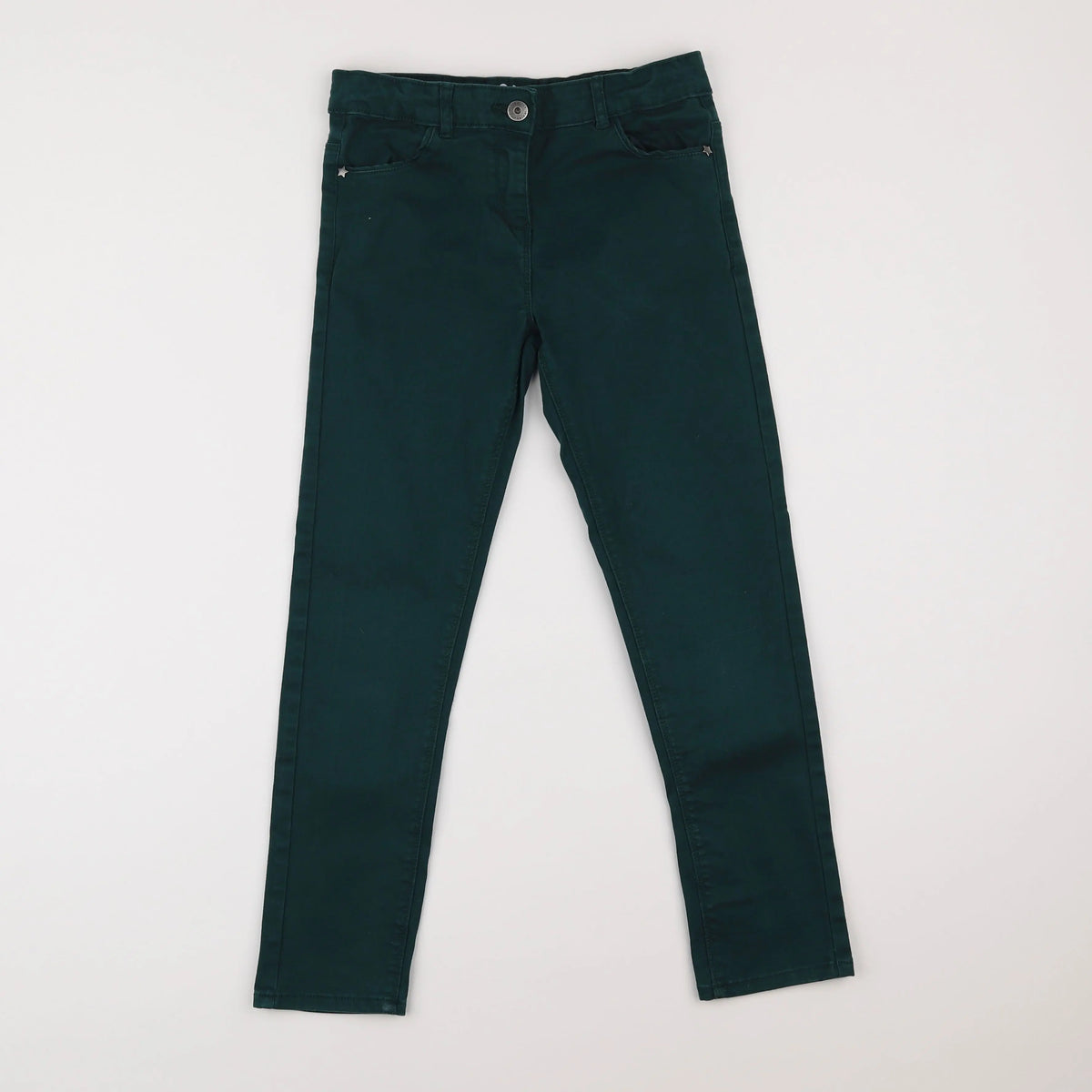 Vertbaudet - jean vert - 9 ans