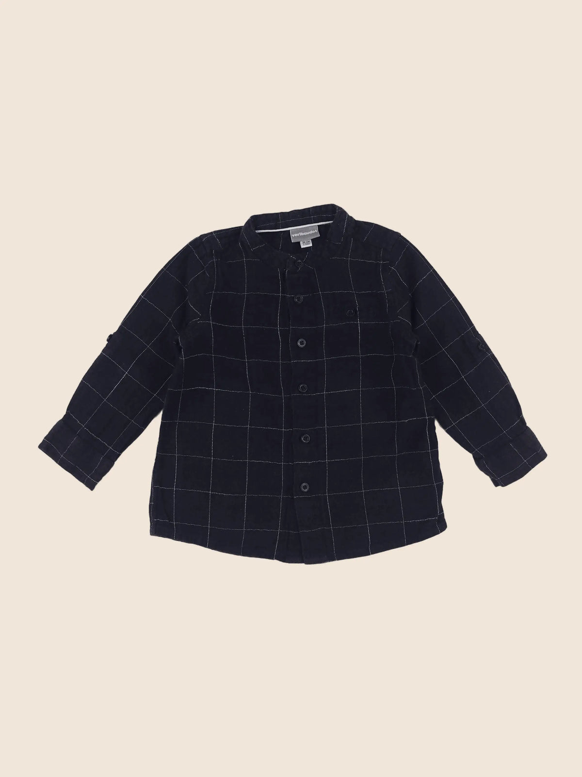 Vertbaudet - chemise bleu - 3 ans