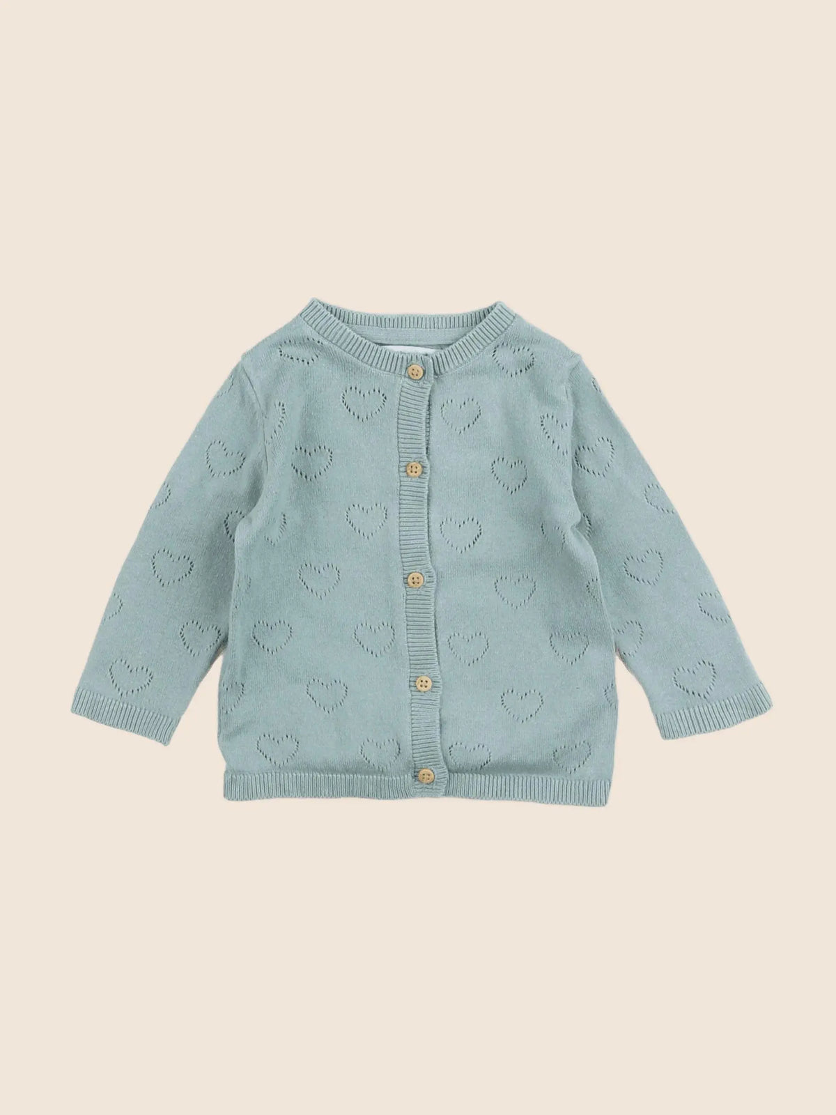 Vertbaudet - gilet vert - 6 mois