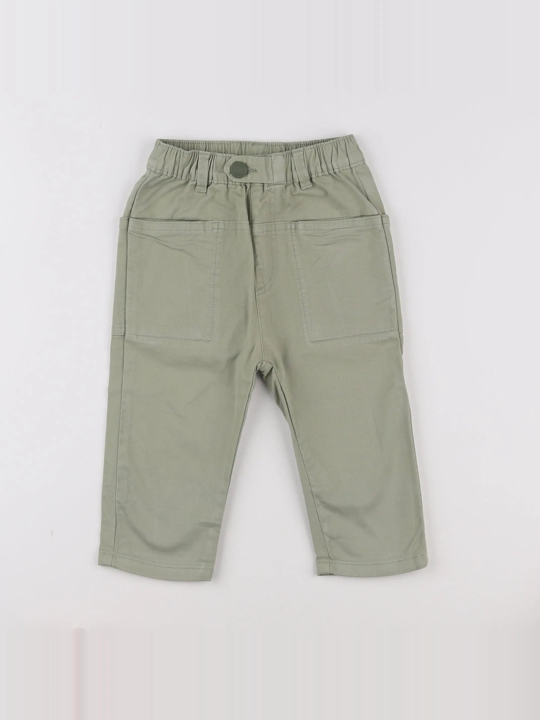 Zara - pantalon vert - 9/12 mois