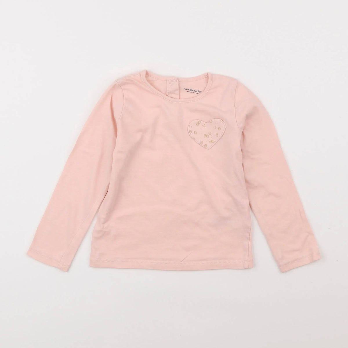 Vertbaudet - tee-shirt rose - 3 ans