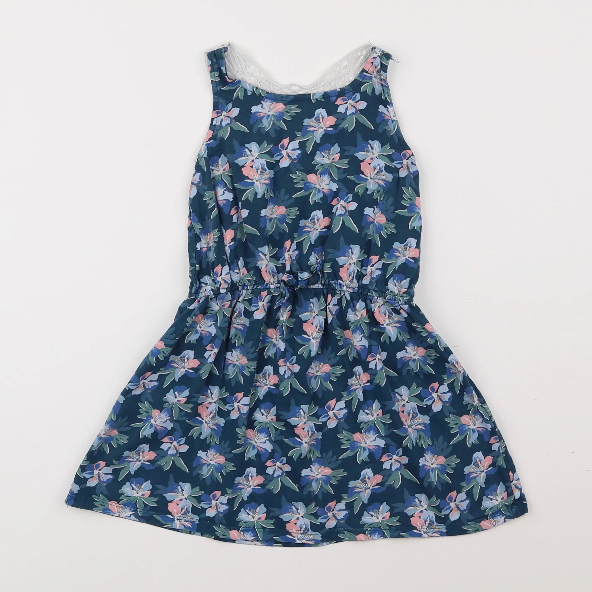 Vertbaudet - robe bleu - 4 ans