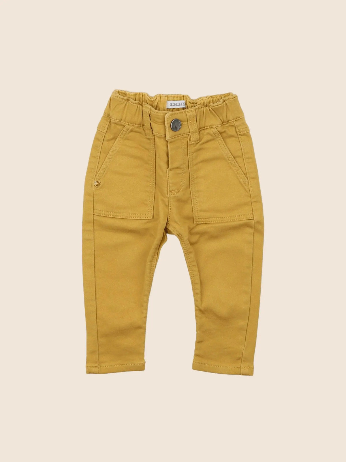 IKKS - pantalon jaune - 6 mois