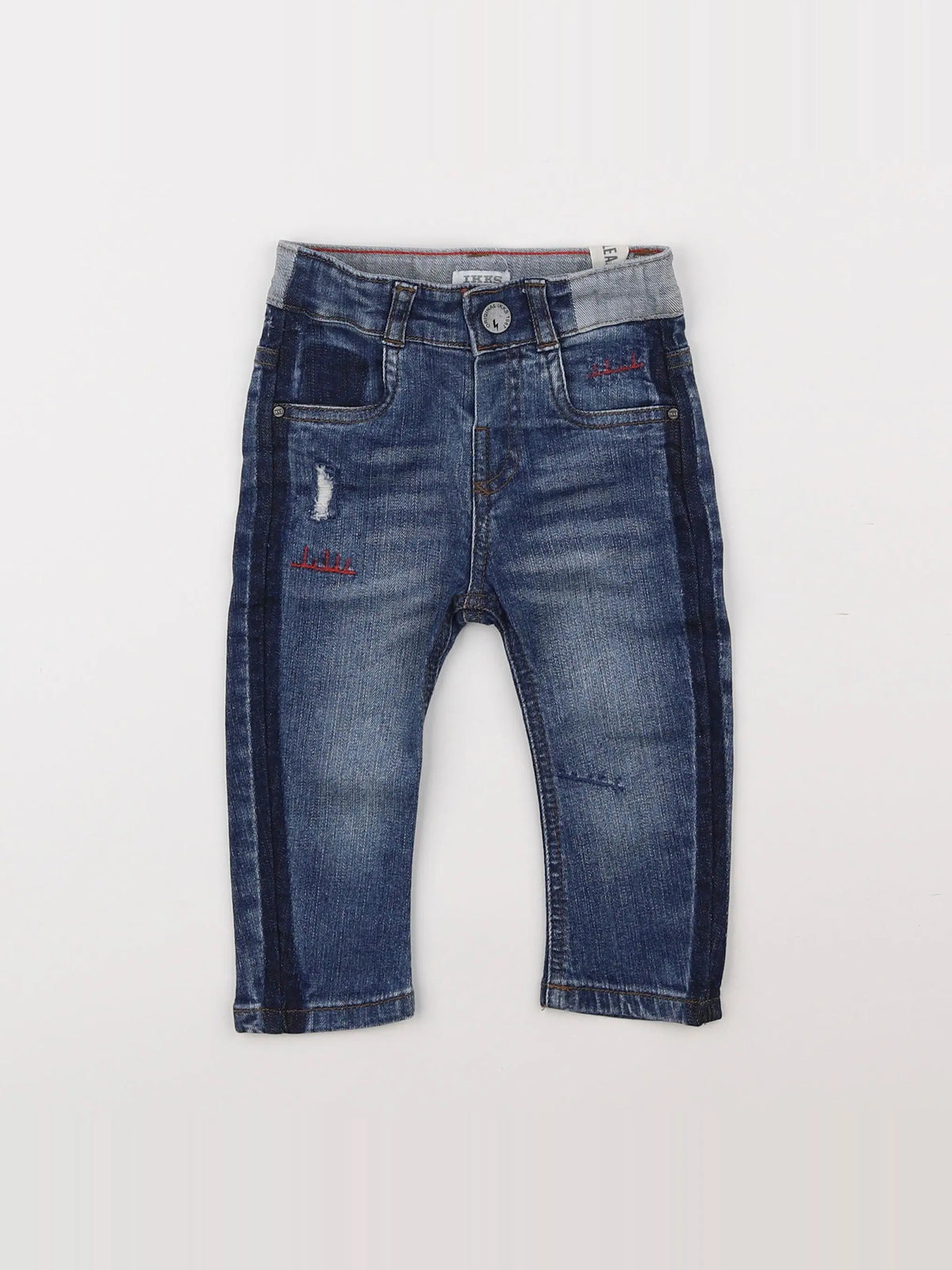 IKKS - jean bleu - 12 mois