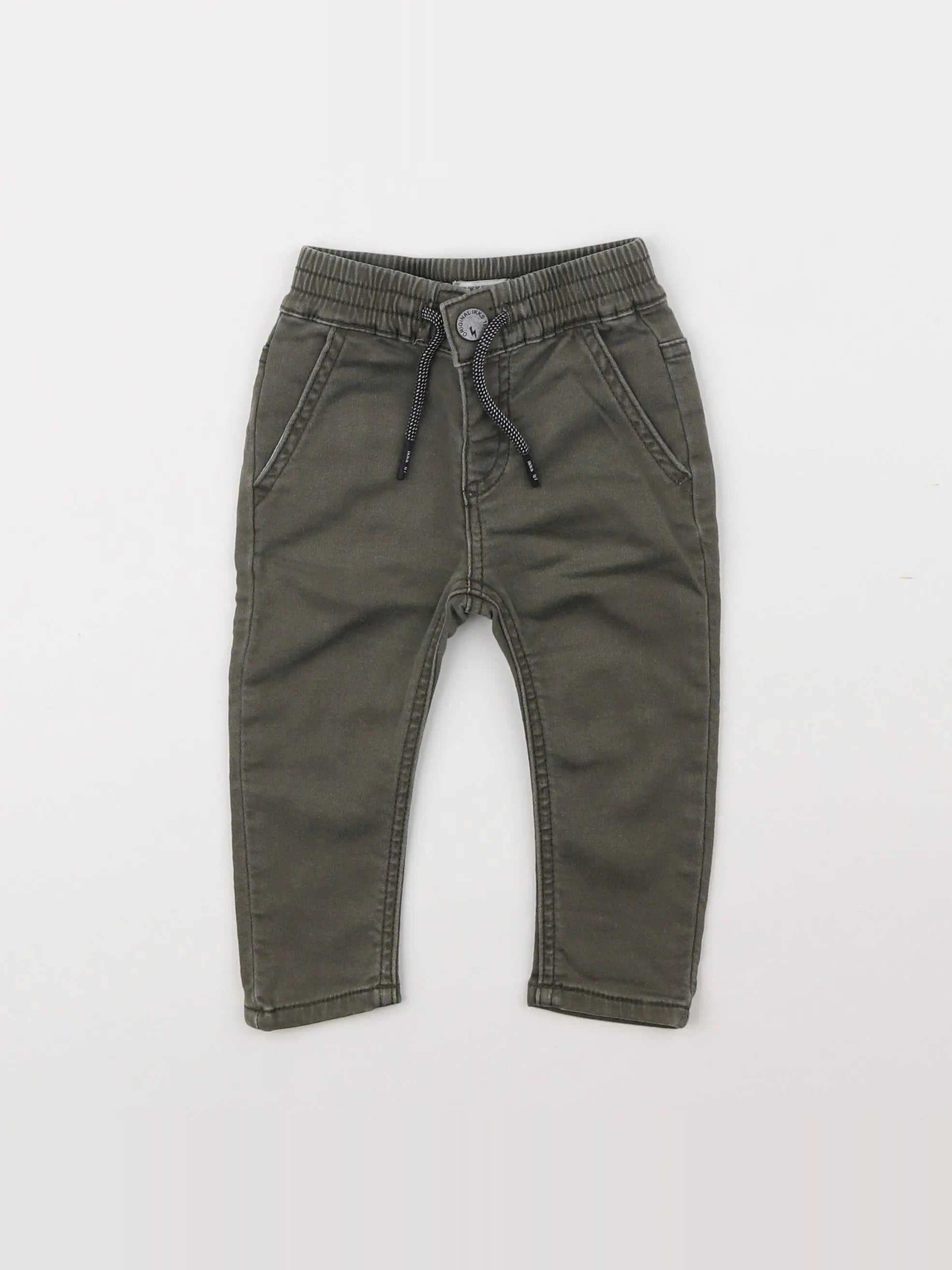 IKKS - pantalon vert - 12 mois