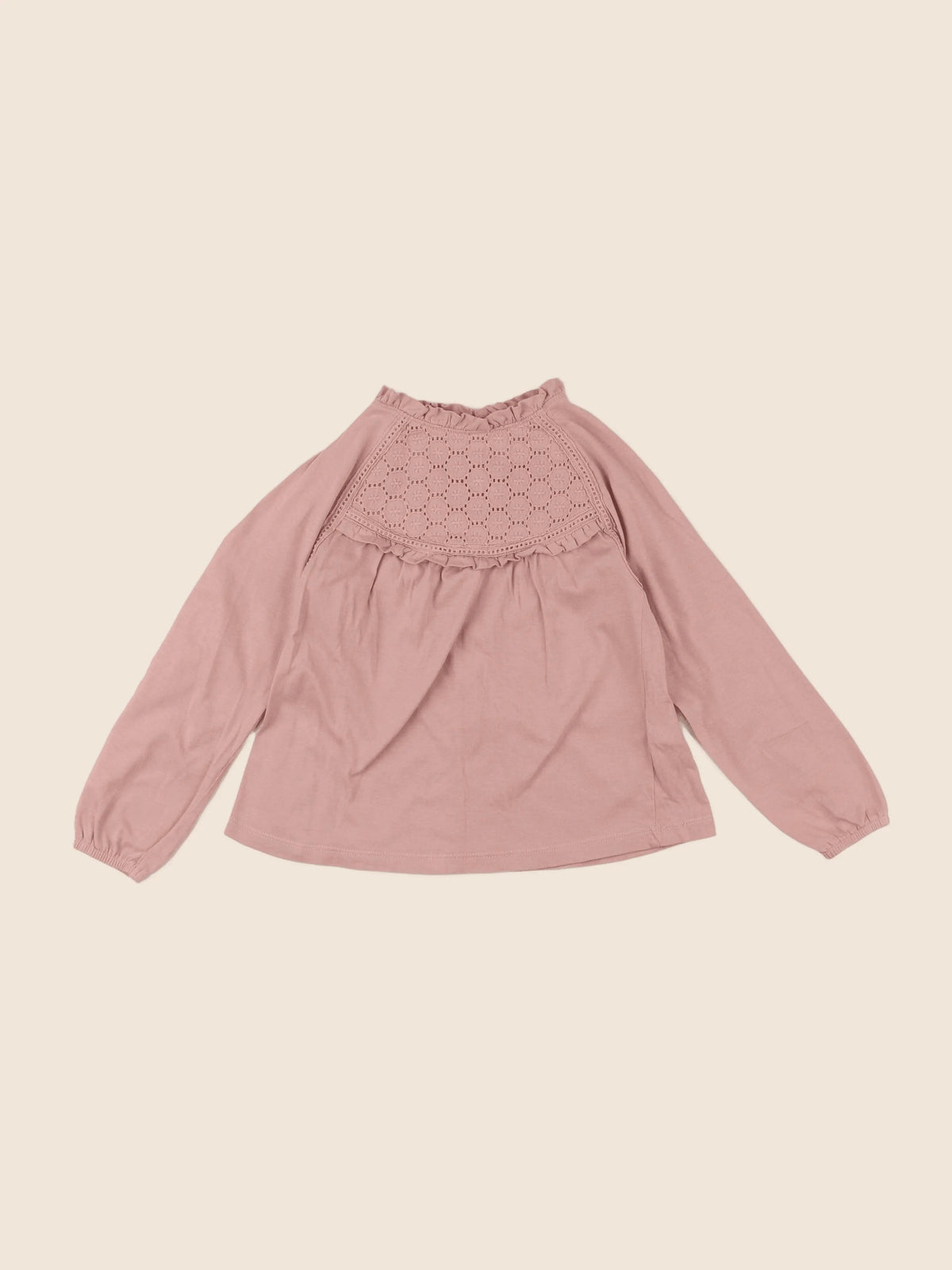 Vertbaudet - tee-shirt rose - 6 ans