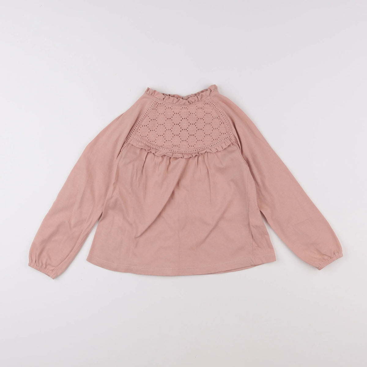 Vertbaudet - tee-shirt rose - 6 ans