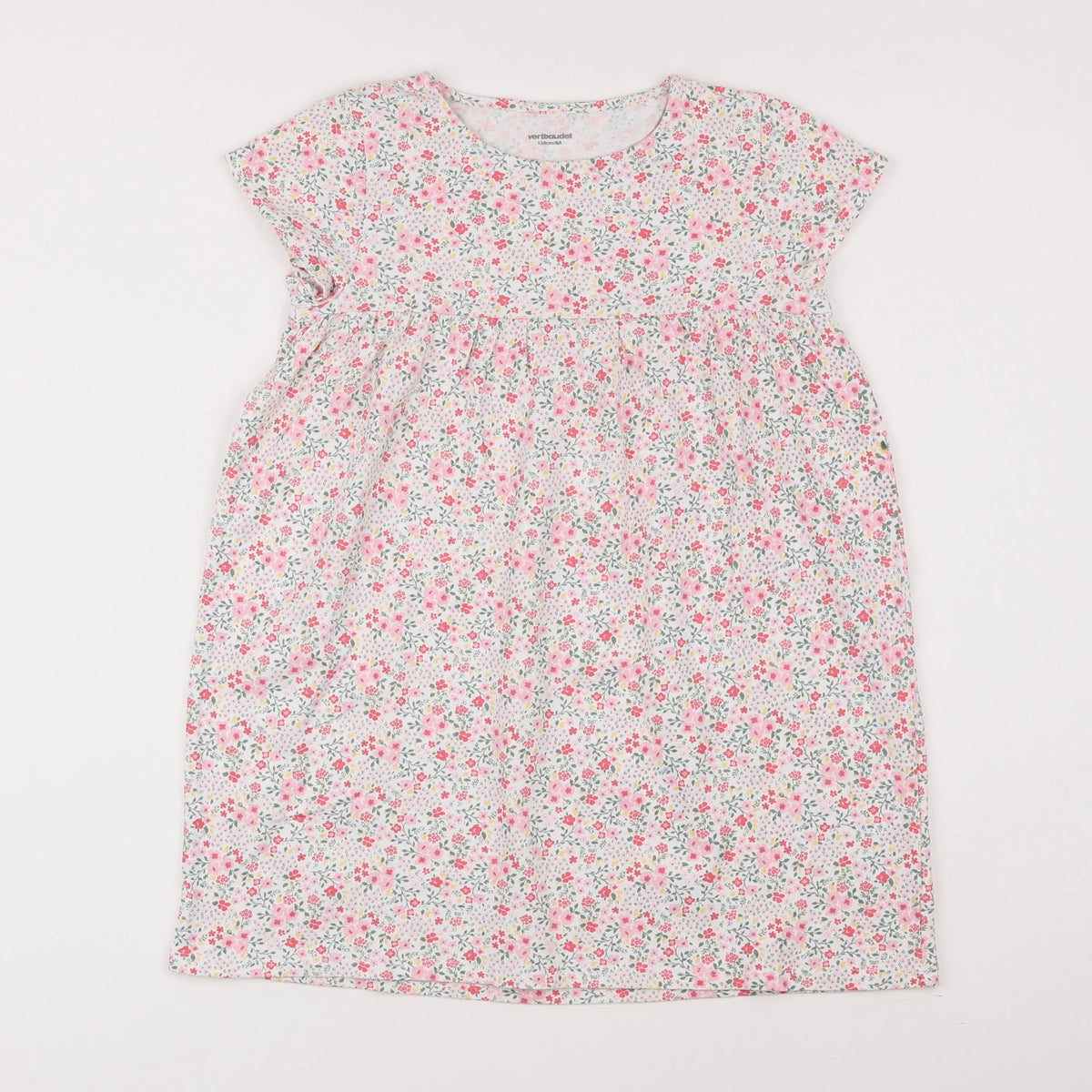 Vertbaudet - robe blanc - 8 ans