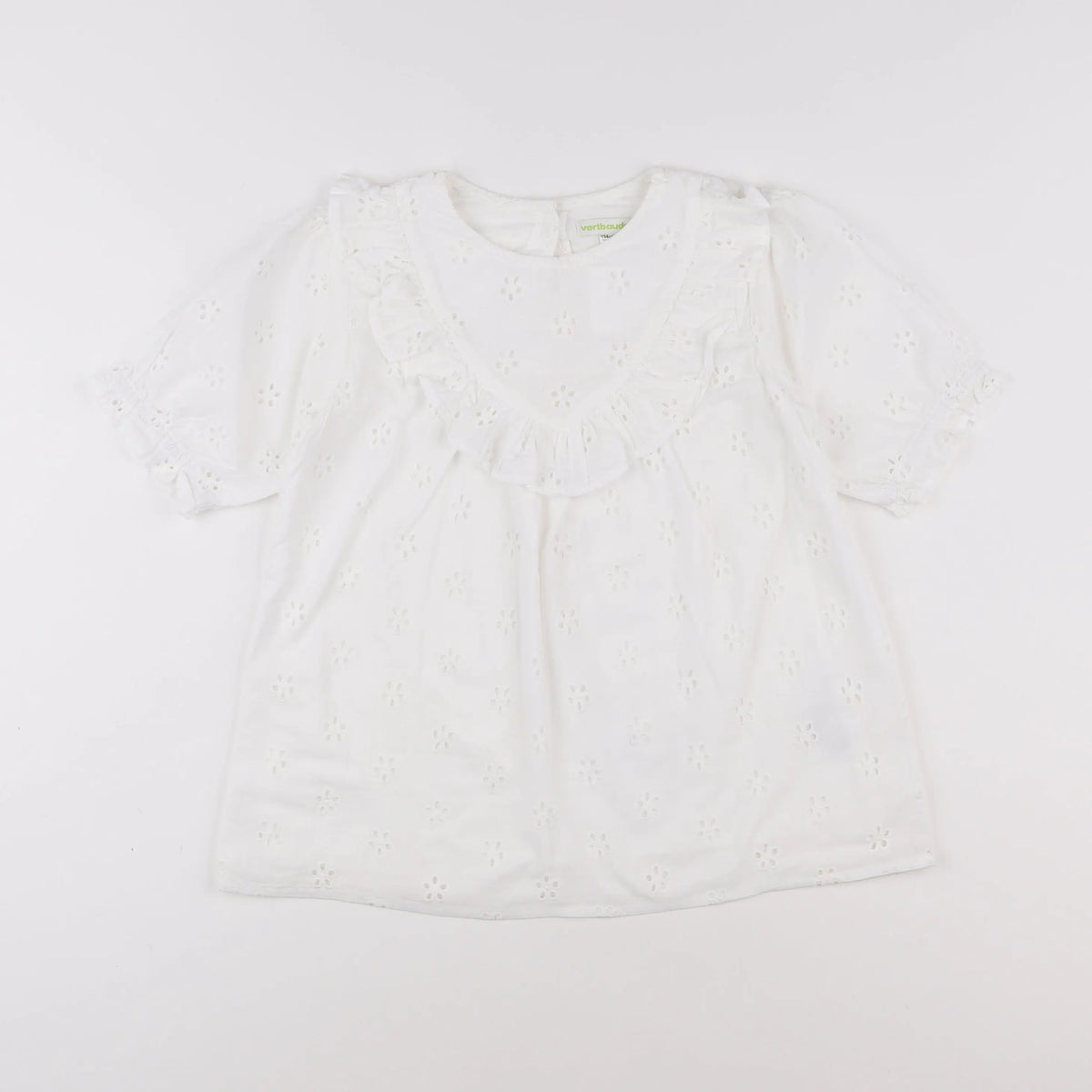 Vertbaudet - tee-shirt blanc - 9 ans