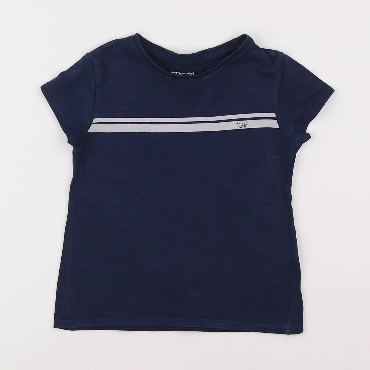 Vertbaudet - tee-shirt bleu - 3 ans