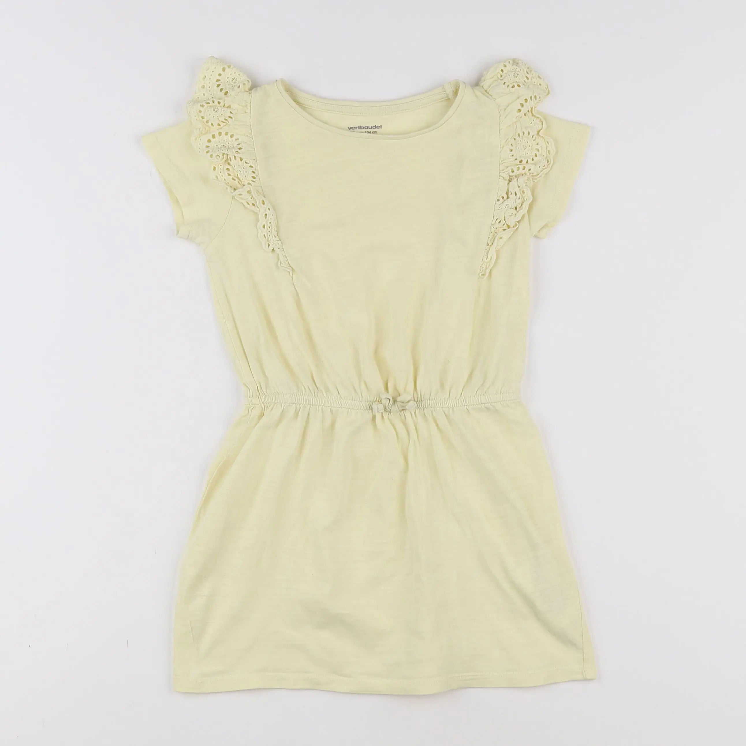 Vertbaudet - robe jaune - 4 ans