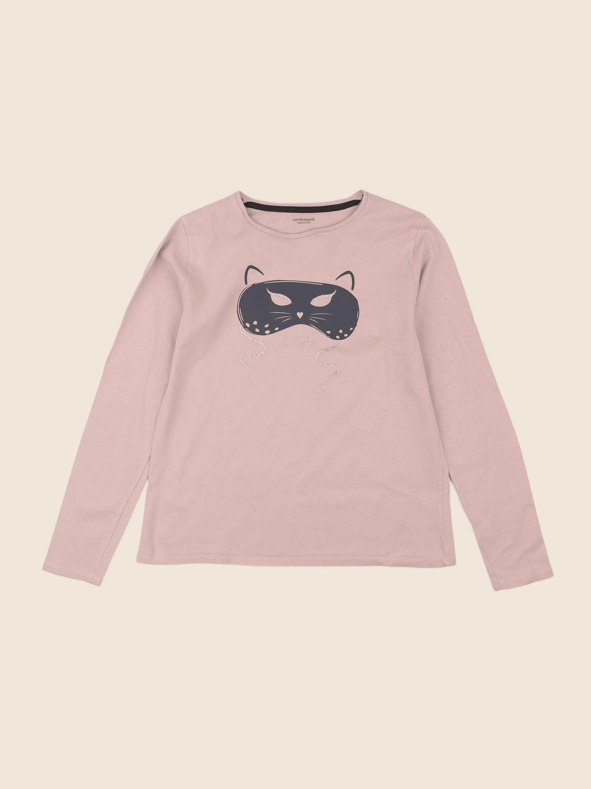 Vertbaudet - tee-shirt rose - 12 ans