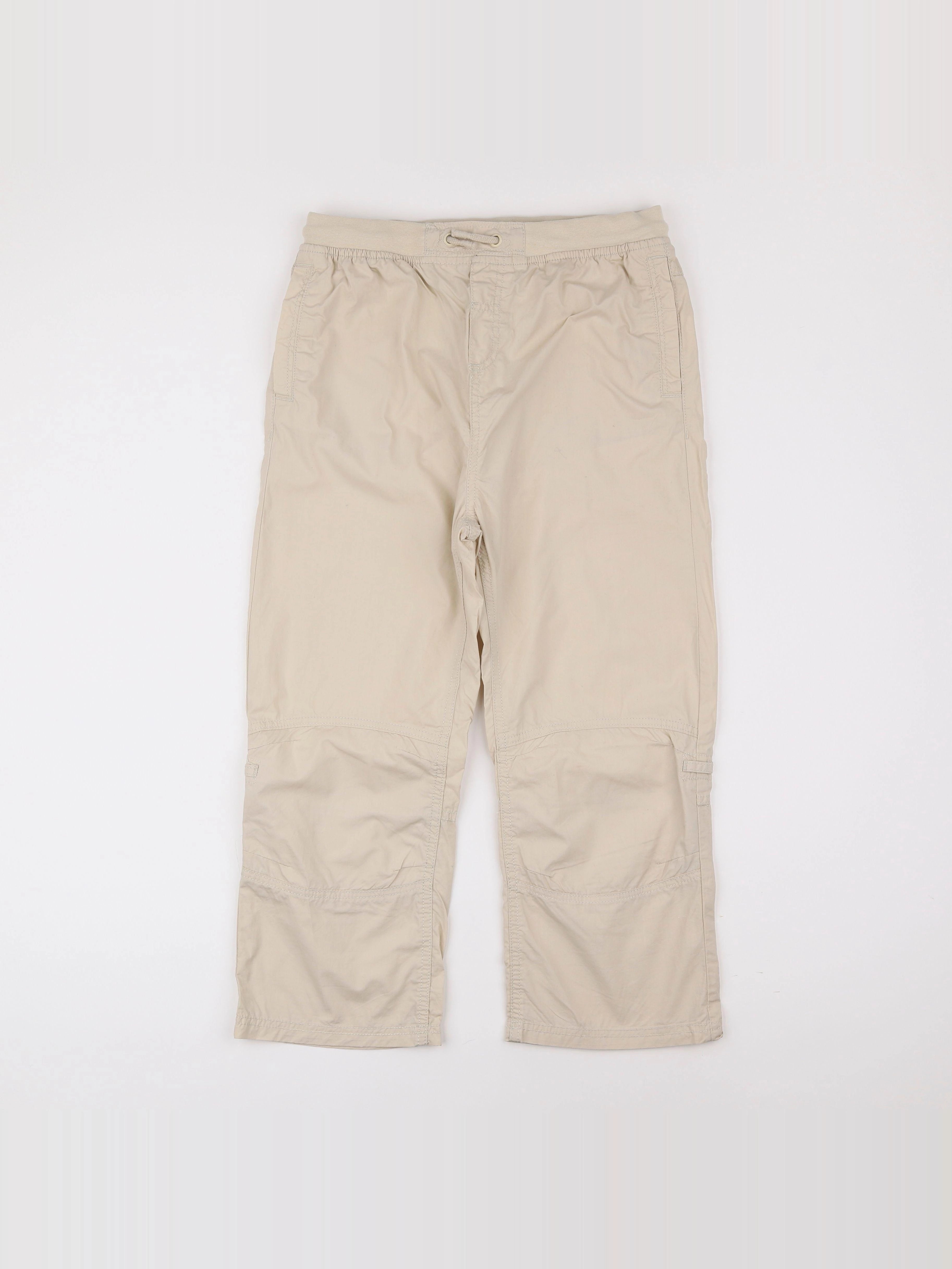 Vertbaudet - pantalon beige - 14 ans