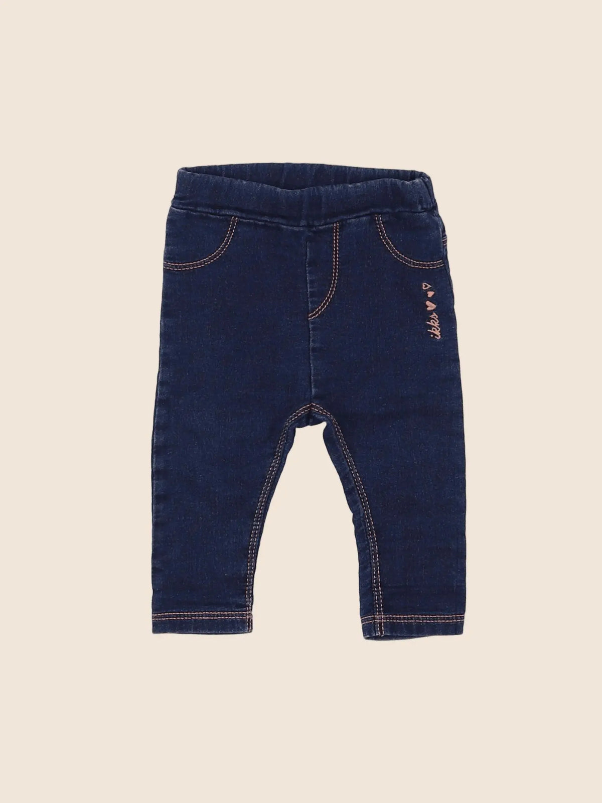 IKKS - jegging bleu - 3 mois
