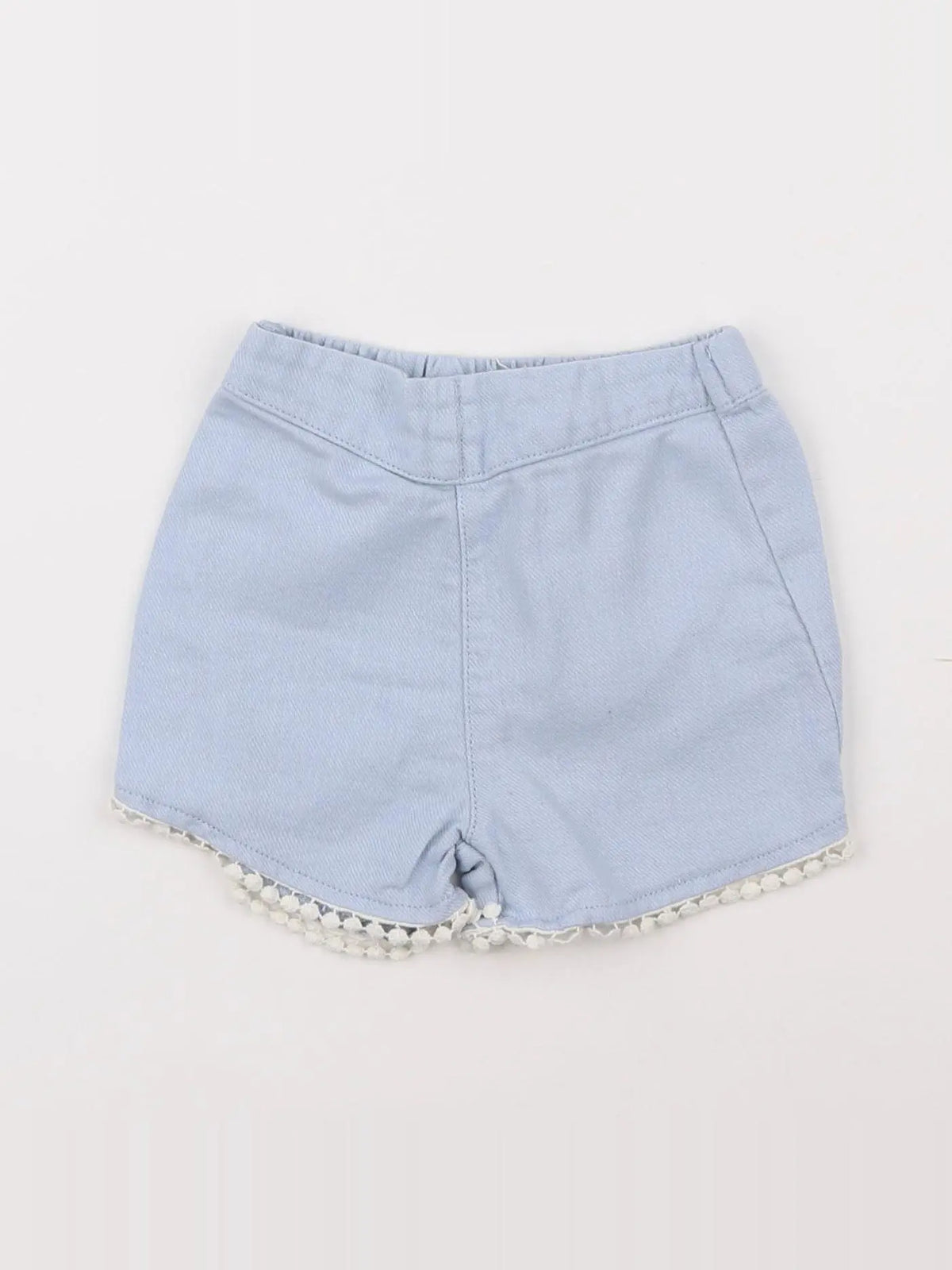 Vertbaudet - short bleu - 6 mois