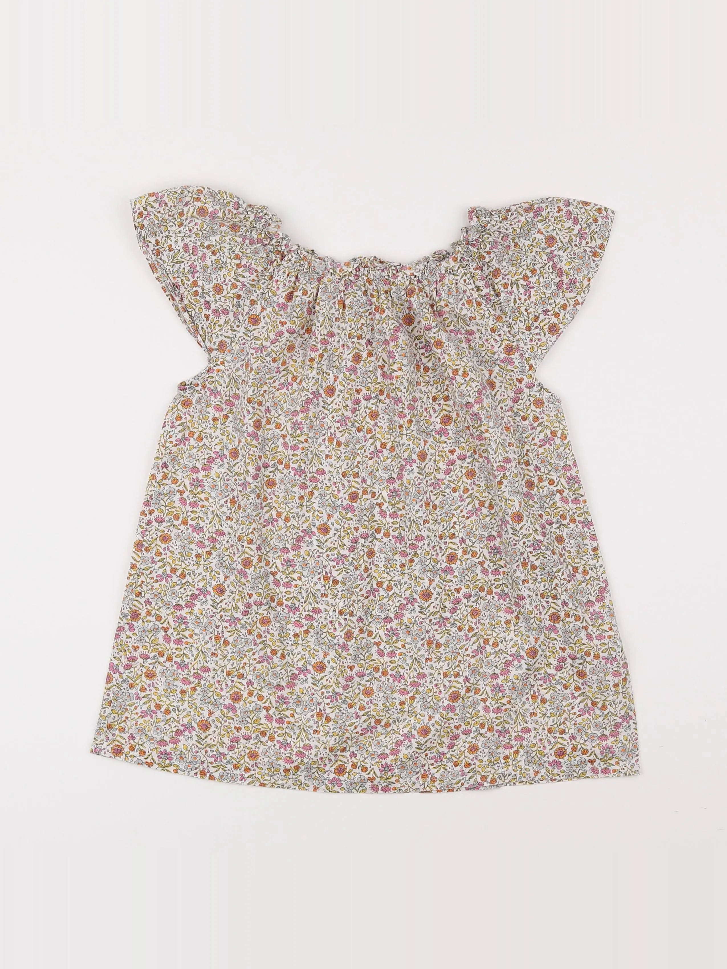 Bobine - blouse multicolore - 10 ans