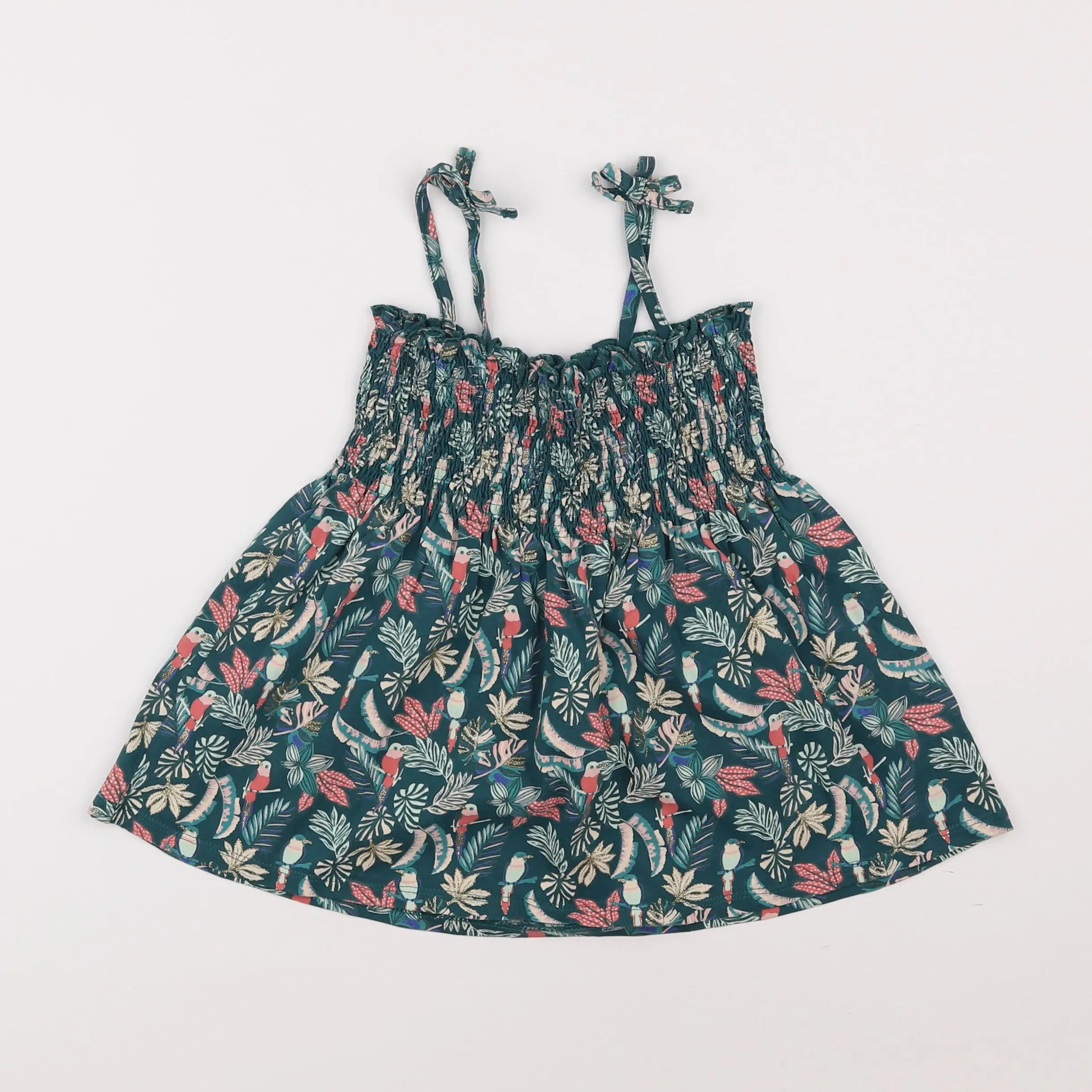 Vertbaudet - blouse multicolore - 8 ans