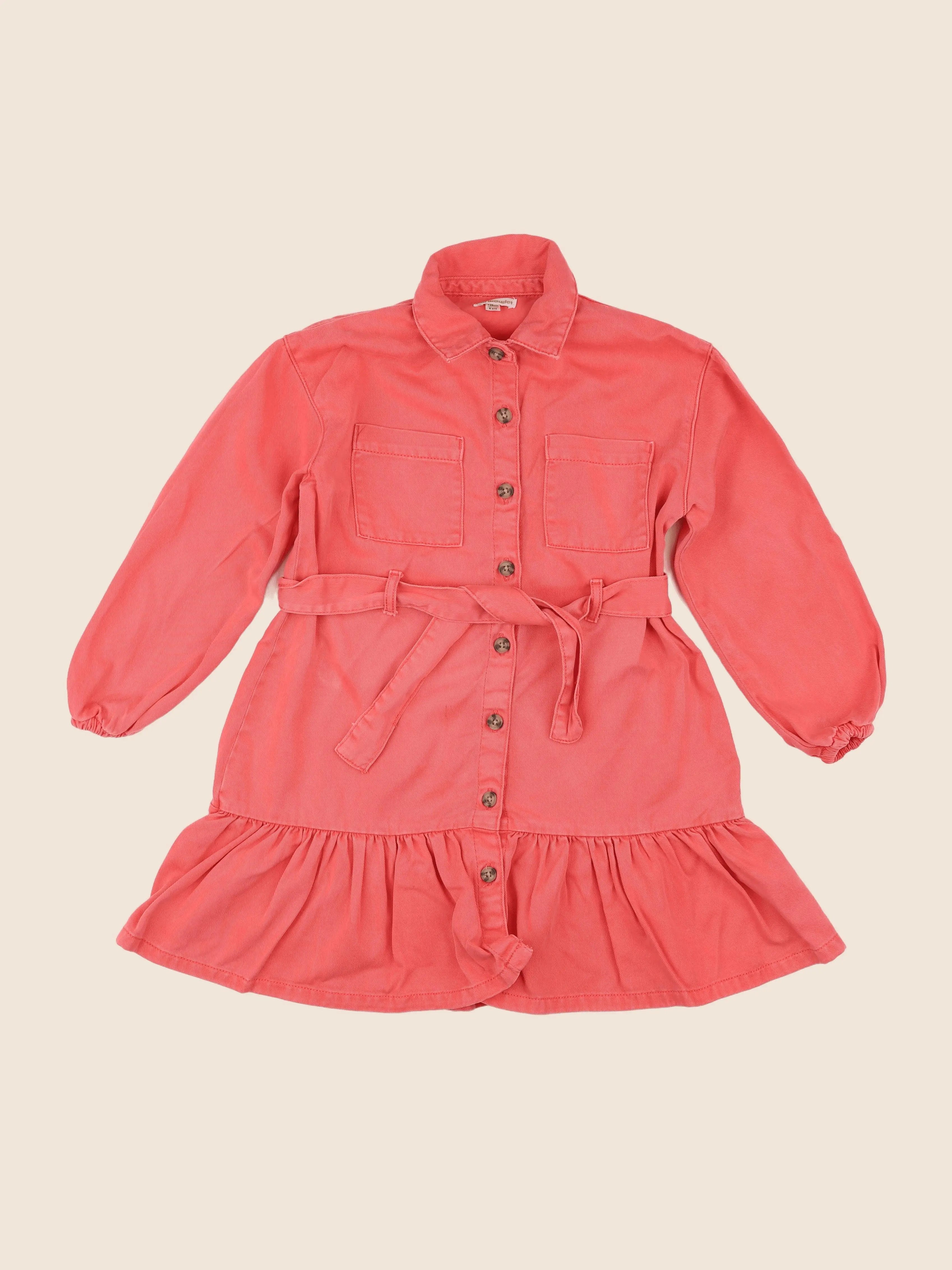 Vertbaudet - robe rose - 8 ans