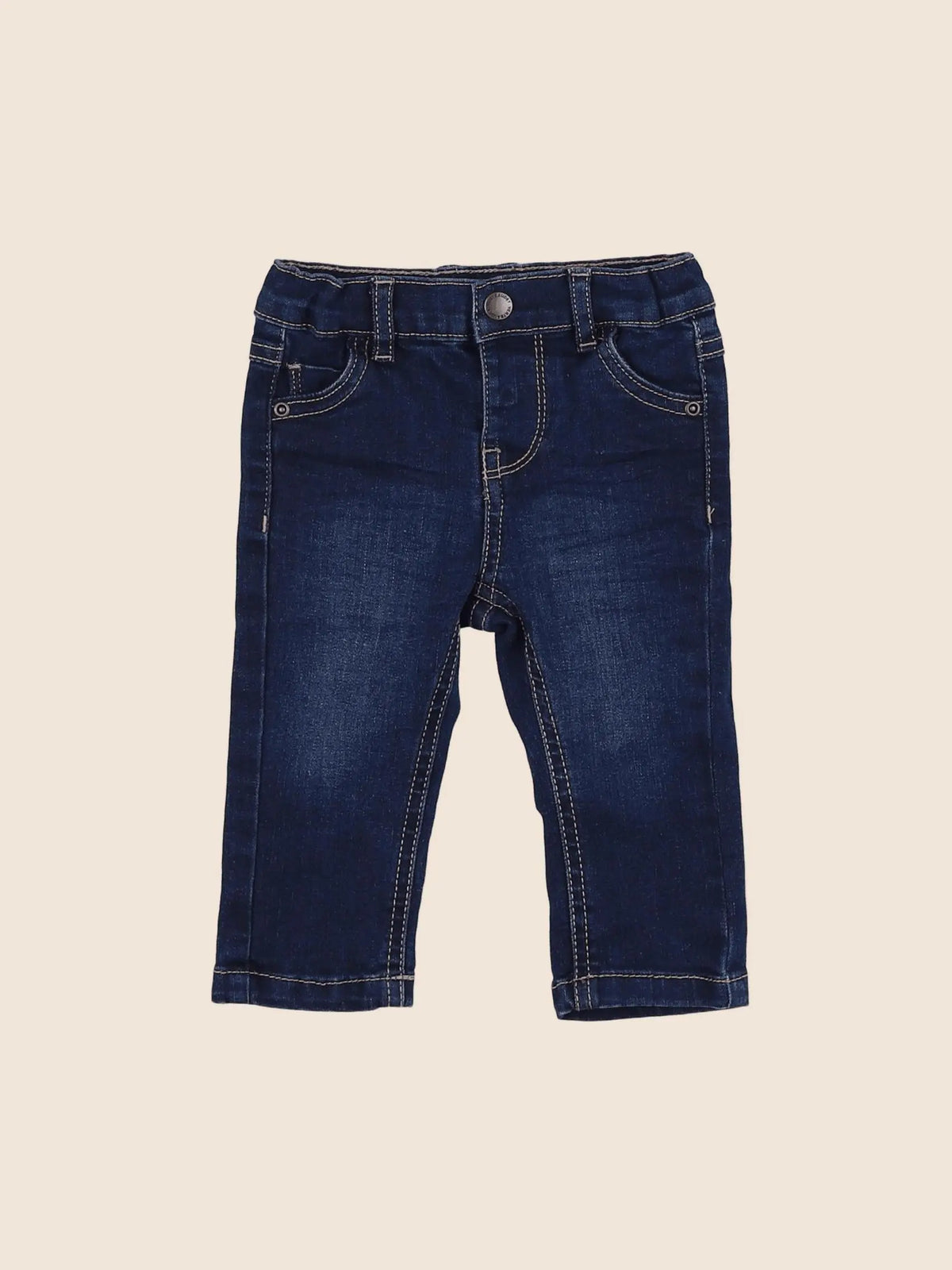 Vertbaudet - jean bleu - 6 mois