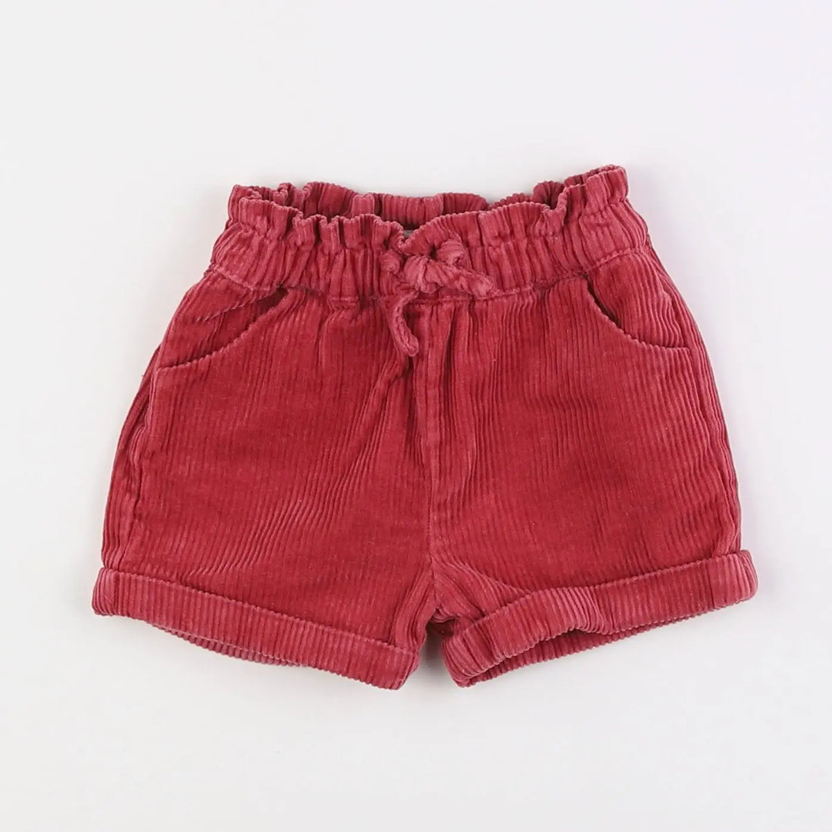 Vertbaudet - short rose - 12 mois