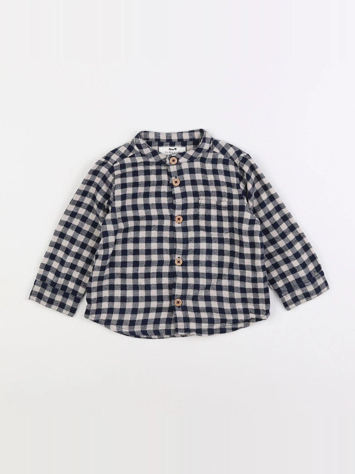 Cyrillus - chemise bleu - 18 mois