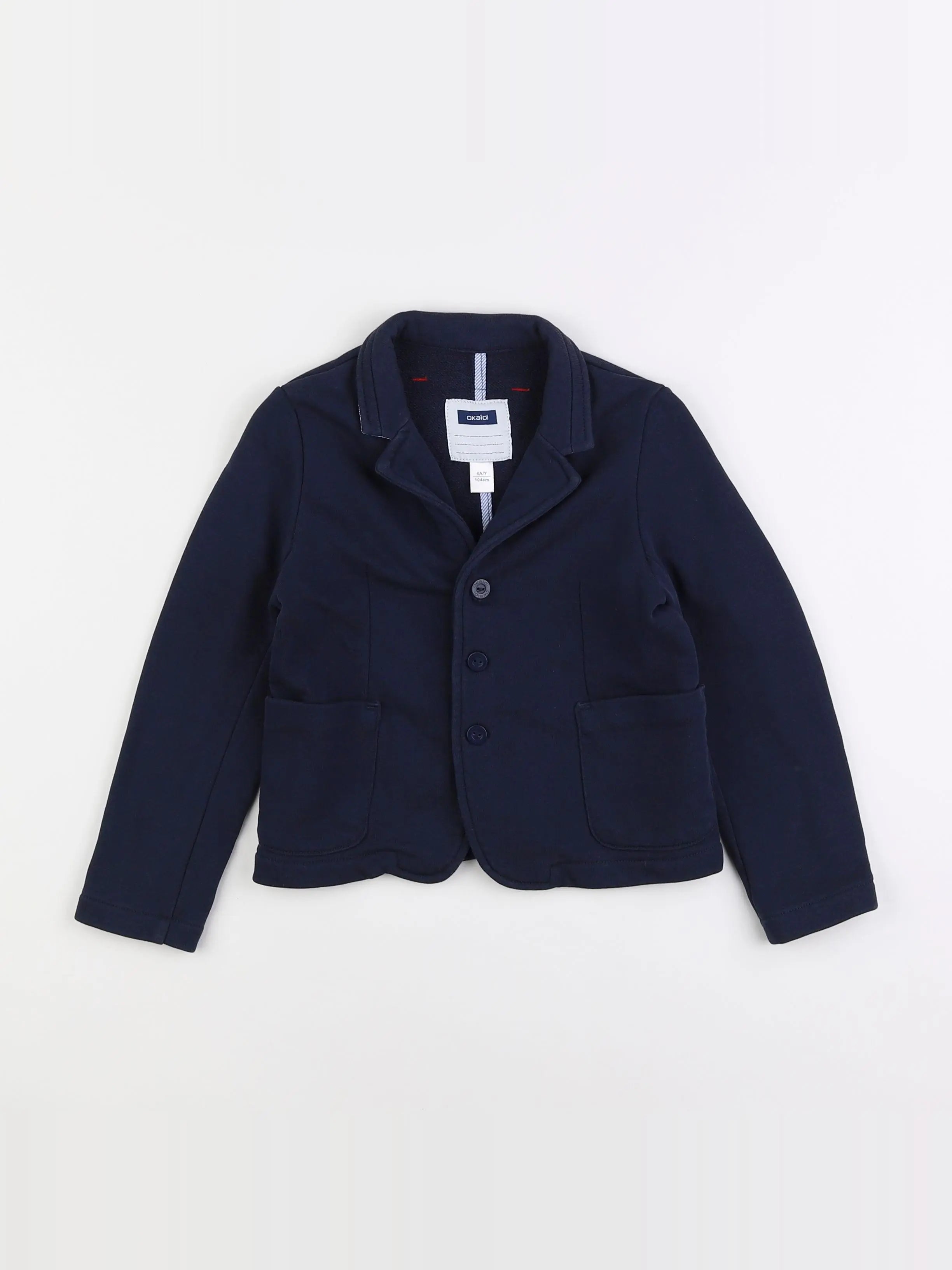 Okaidi - veste bleu - 4 ans